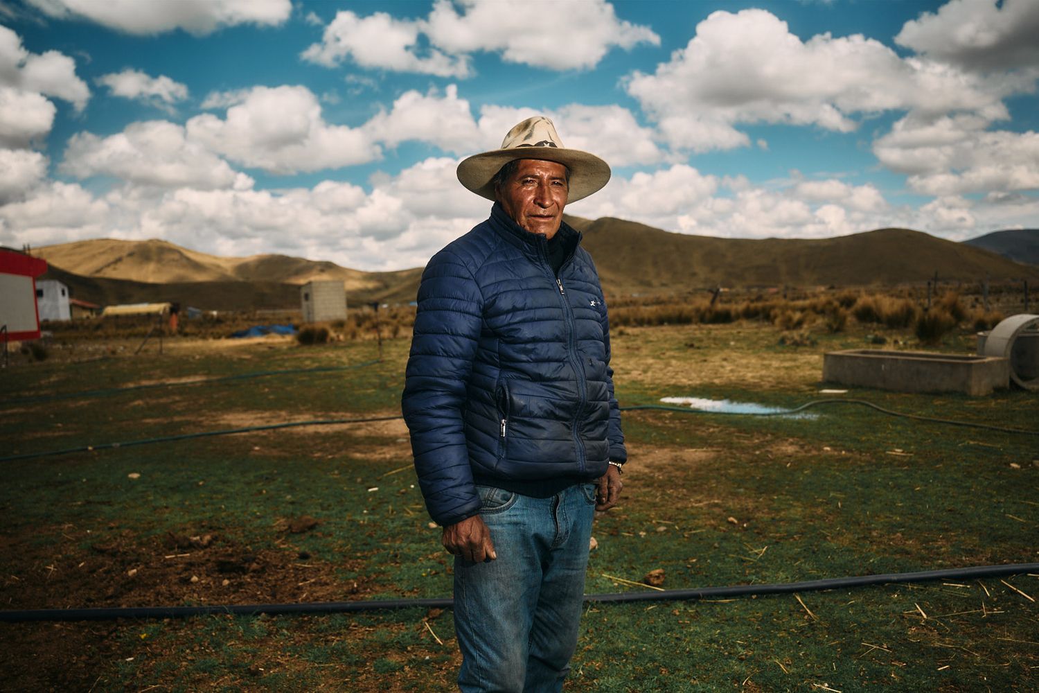 Retrato de Persona dedicada a ganaderia y al riego