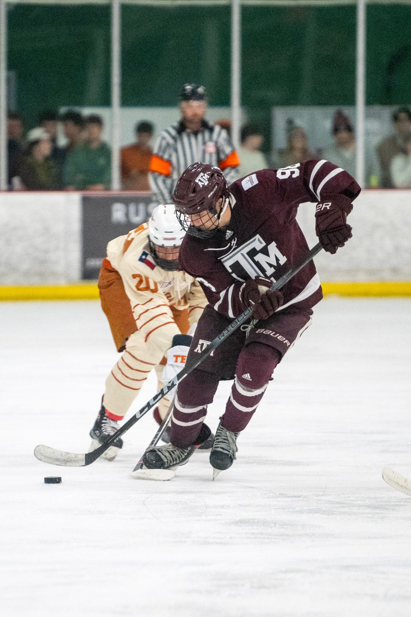 Texas A&M against UT