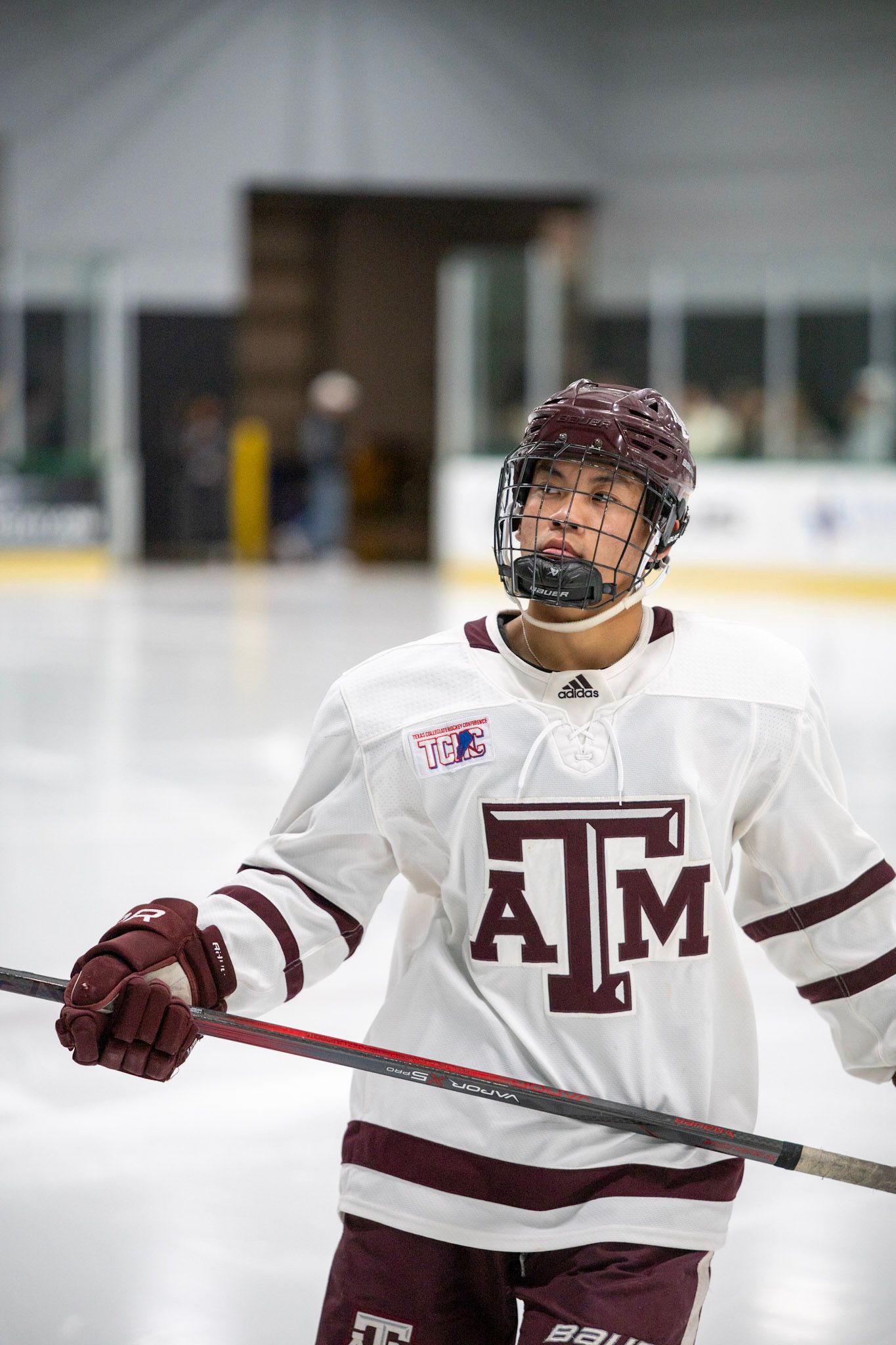 Texas saying IM hockey player looking good