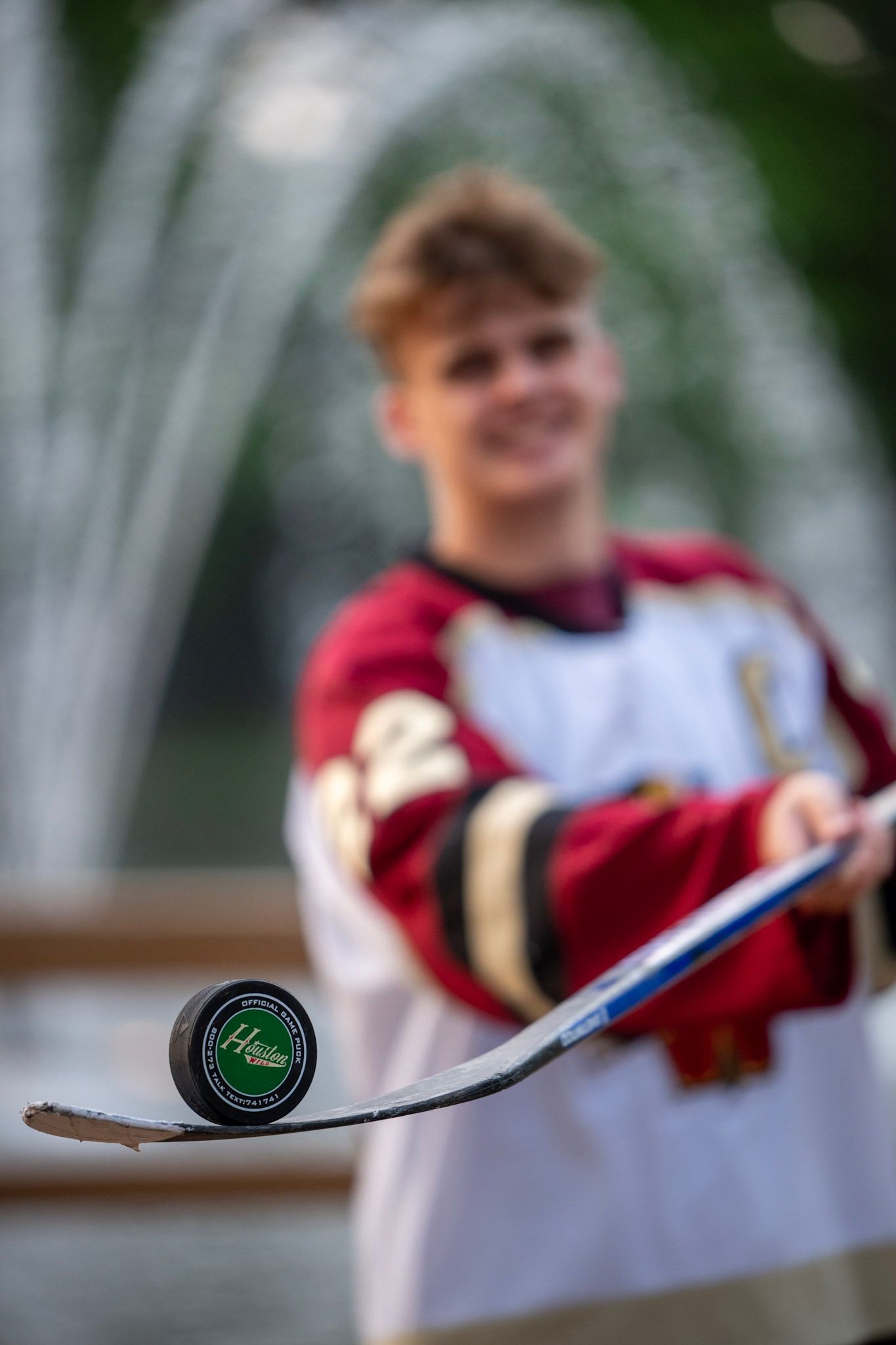 Patrick Dunn A&m Hockey blurred out