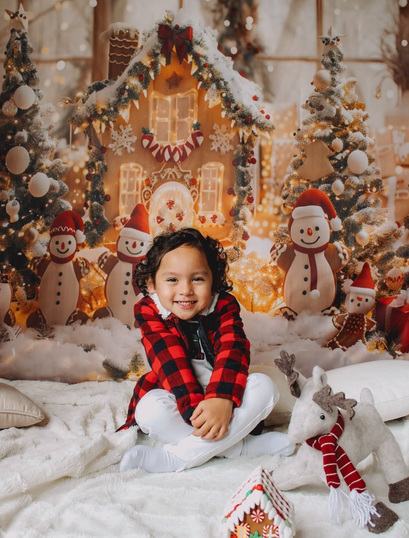 Bright Christmas sessions photos, North Shore, Auckland studio