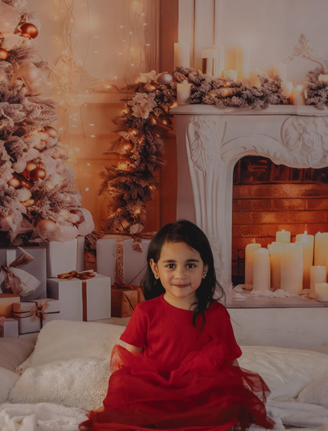 Affordable Christmas mini sessions studio.