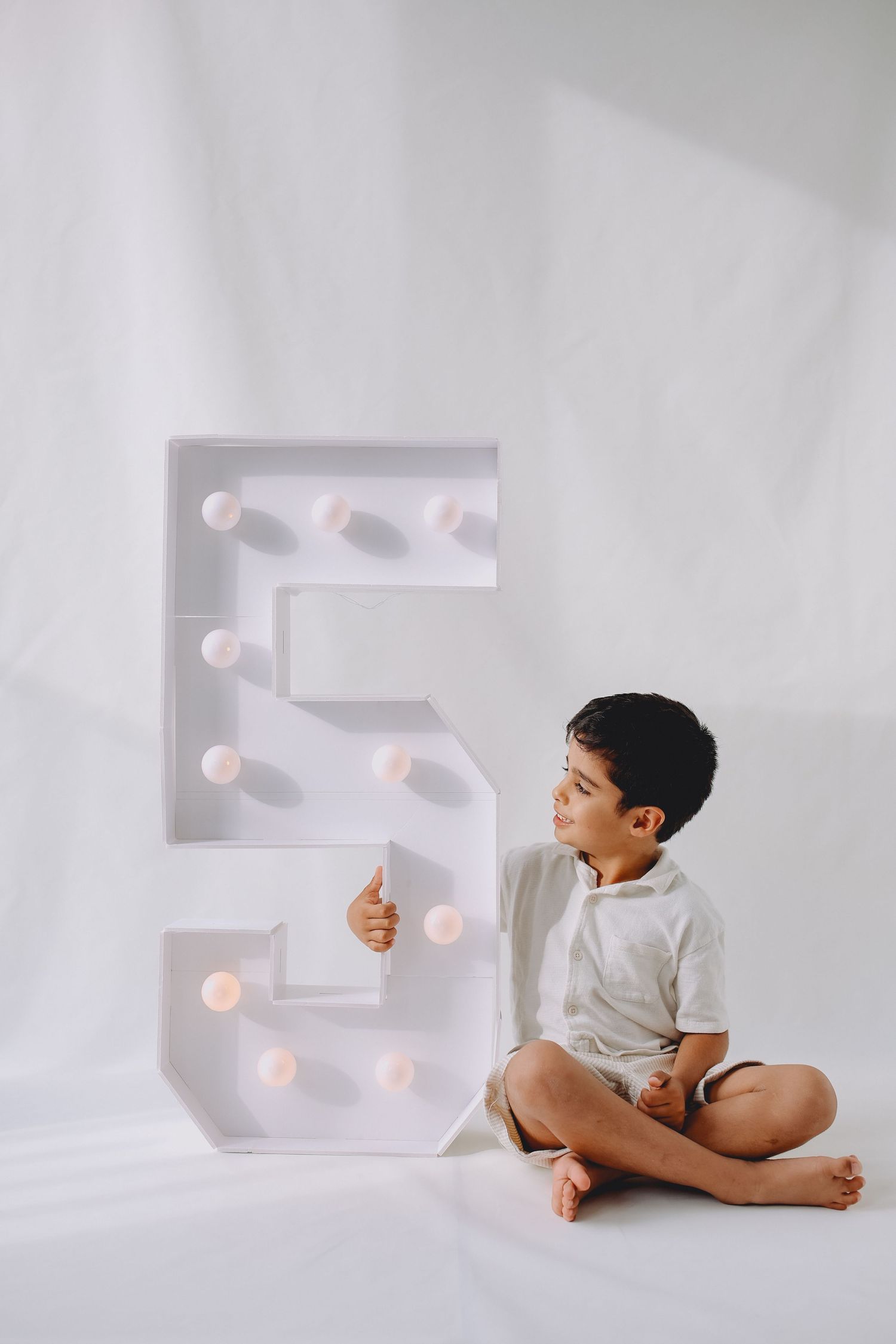 Studio Photo of 5th Birthday.