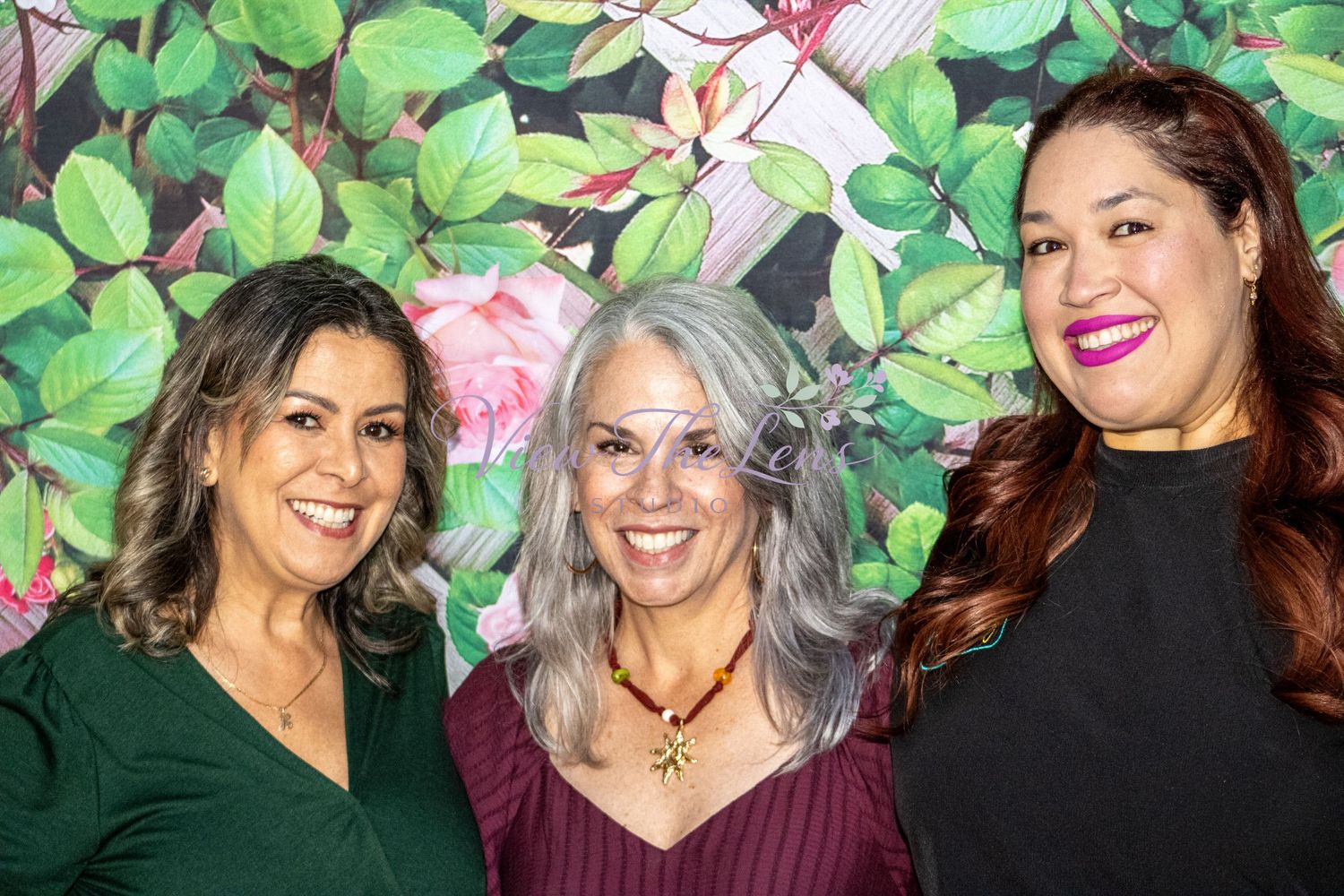 Friends posing for a portrait during a special event on Florida's Treasure Coast.