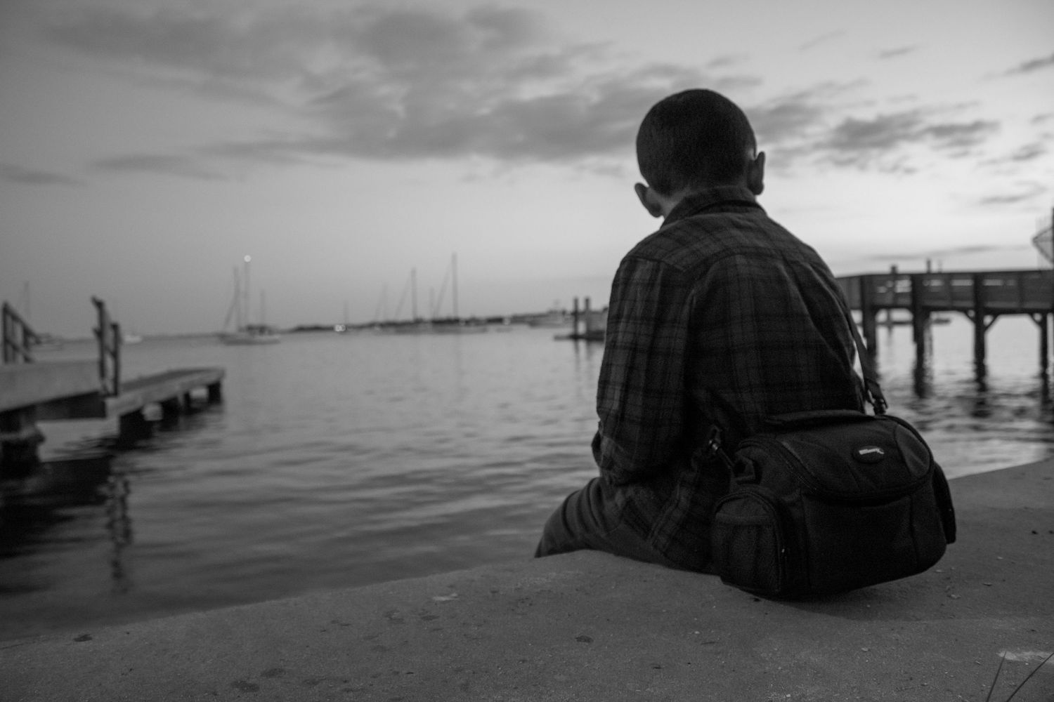 Artistic waterfront portrait captured by View The Lens Studio on Florida's Treasure Coast.