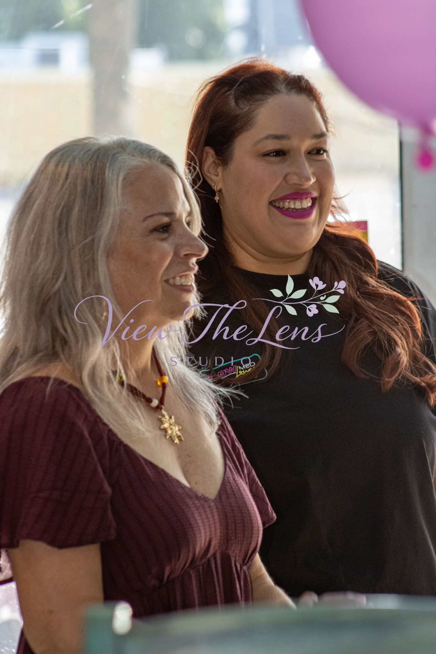Guests sharing a candid moment during a special event on Florida's Treasure Coast.