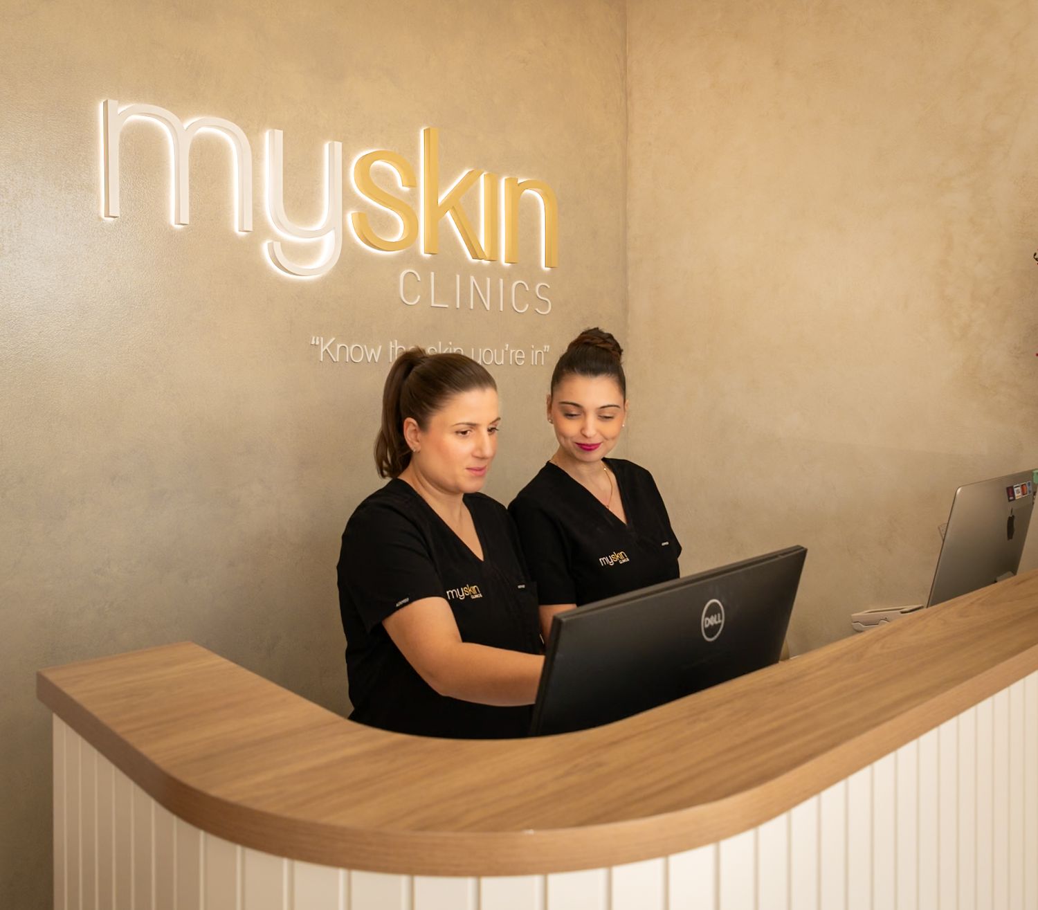 MySkin Clinics team portrait commercial photography Melbourne by kaptured.by.Priya