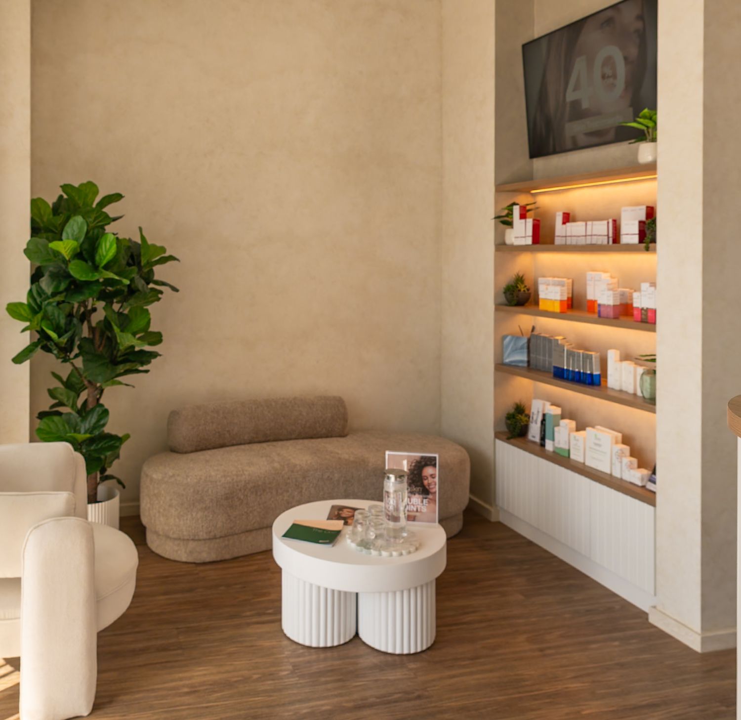 MySkin Clinics treatment room interior commercial photography Melbourne by kaptured.by.Priya