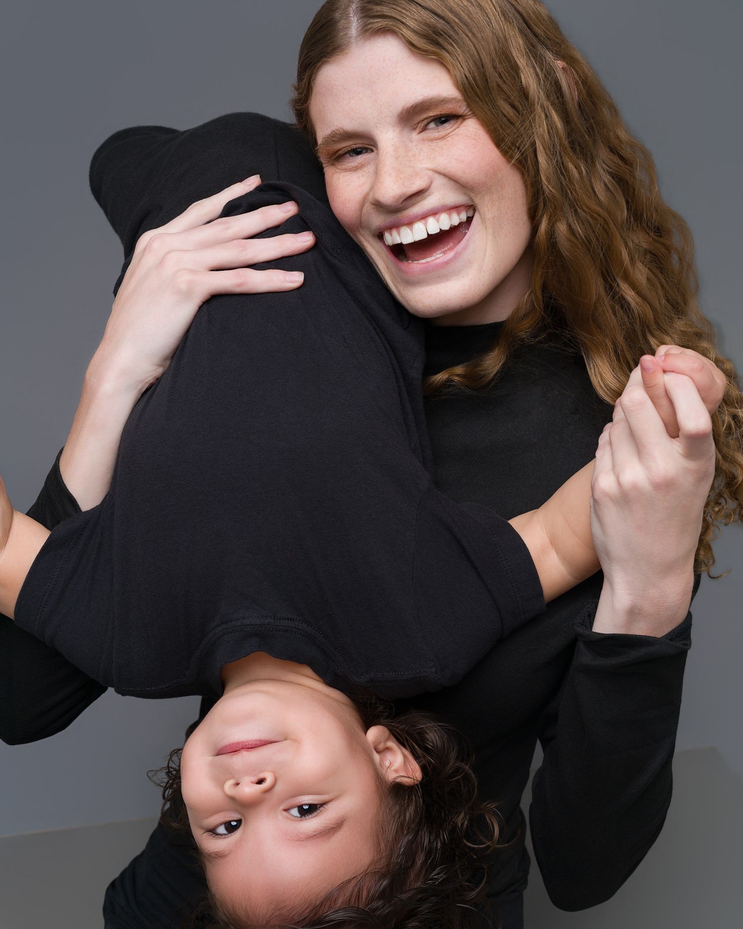 children-led family  photography session