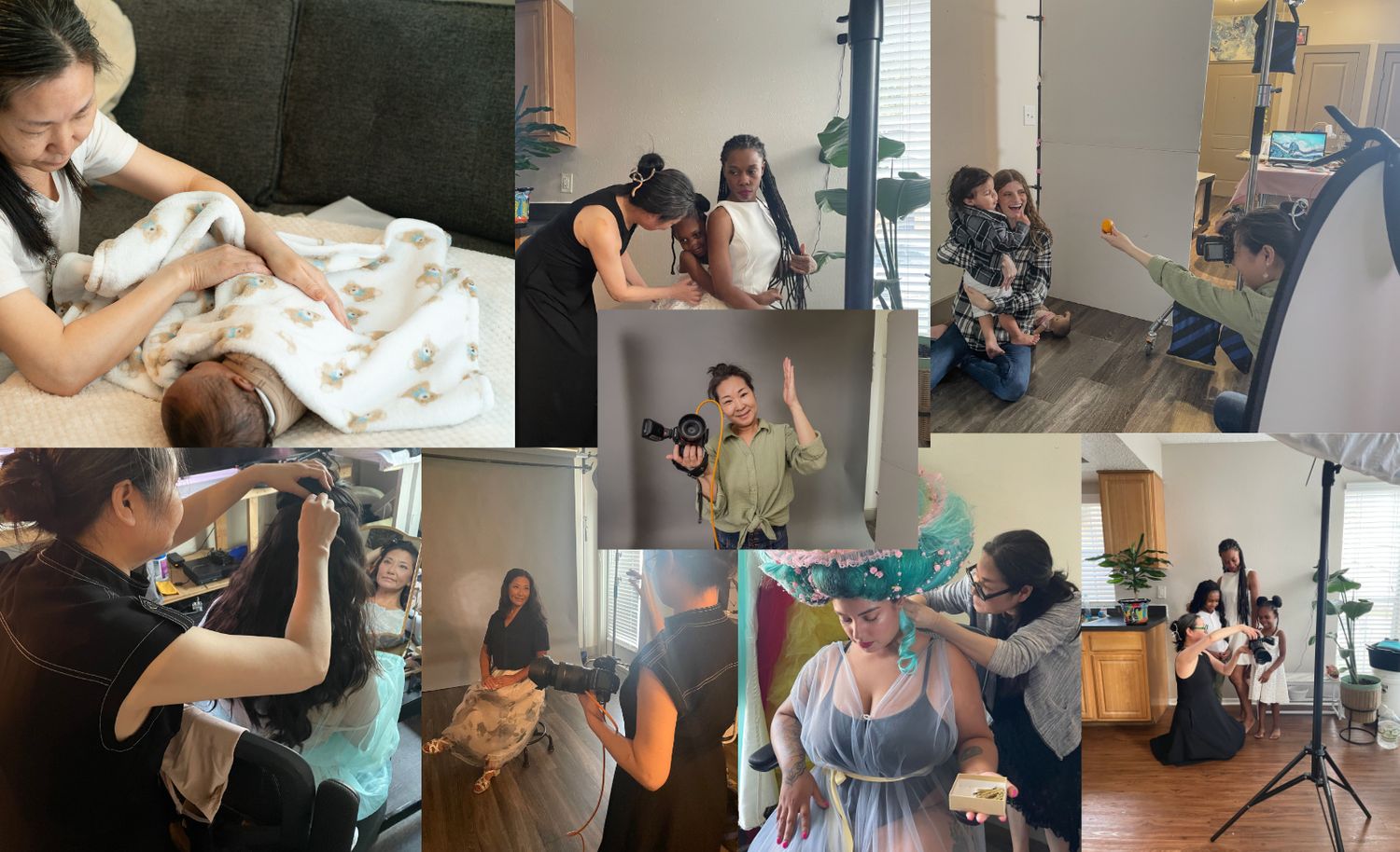 Family photography session in Arlington Texas