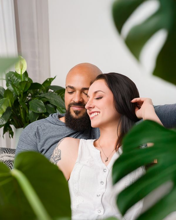 in studio couple photography In arlington TX, DFW