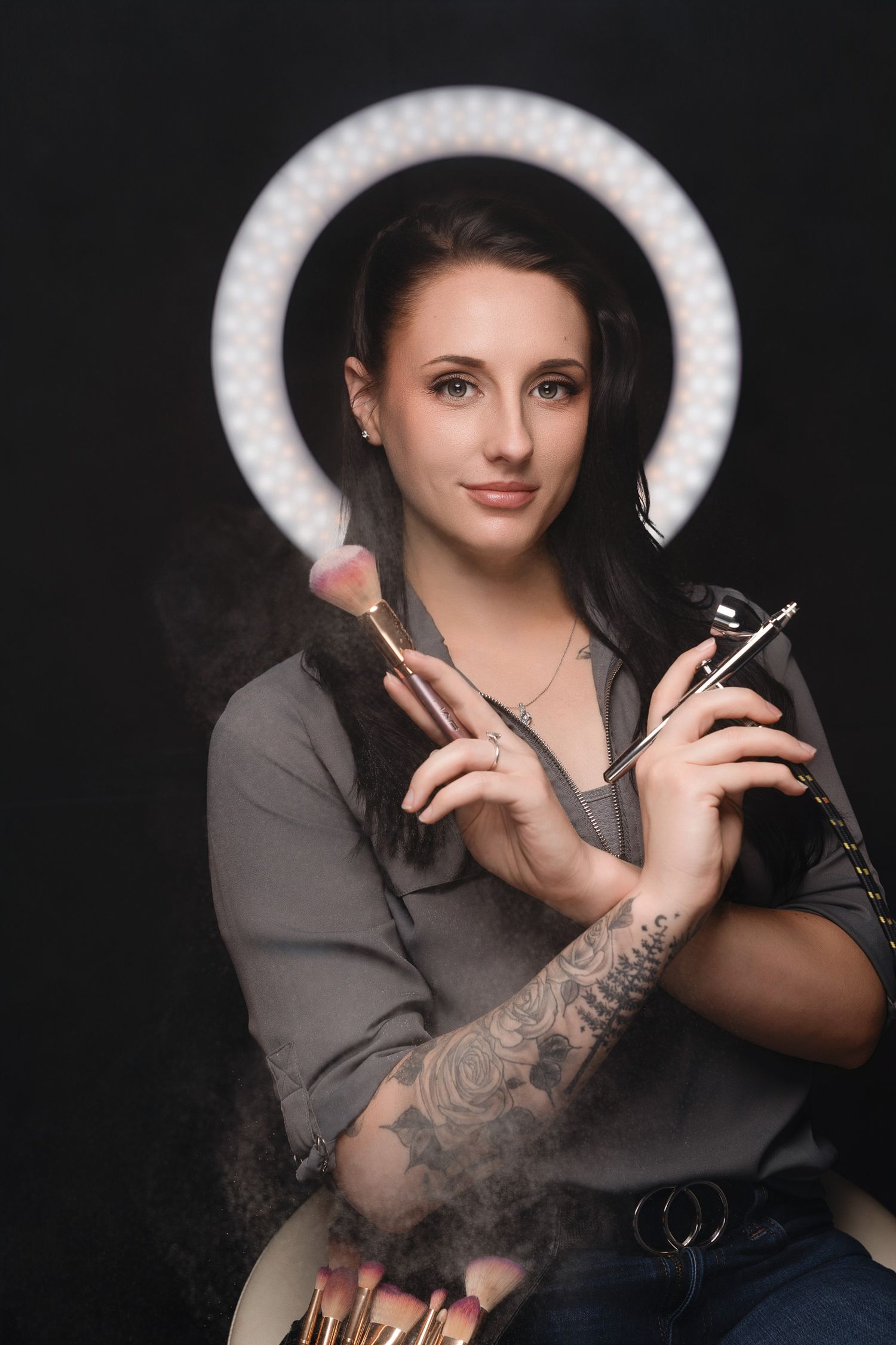 Editorial style portrait session Arlington