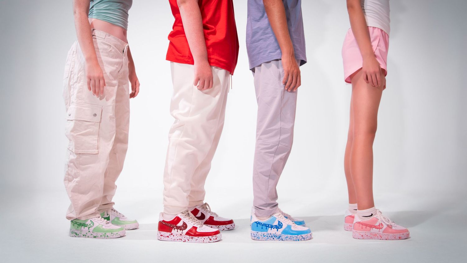 product photography Air Force ones