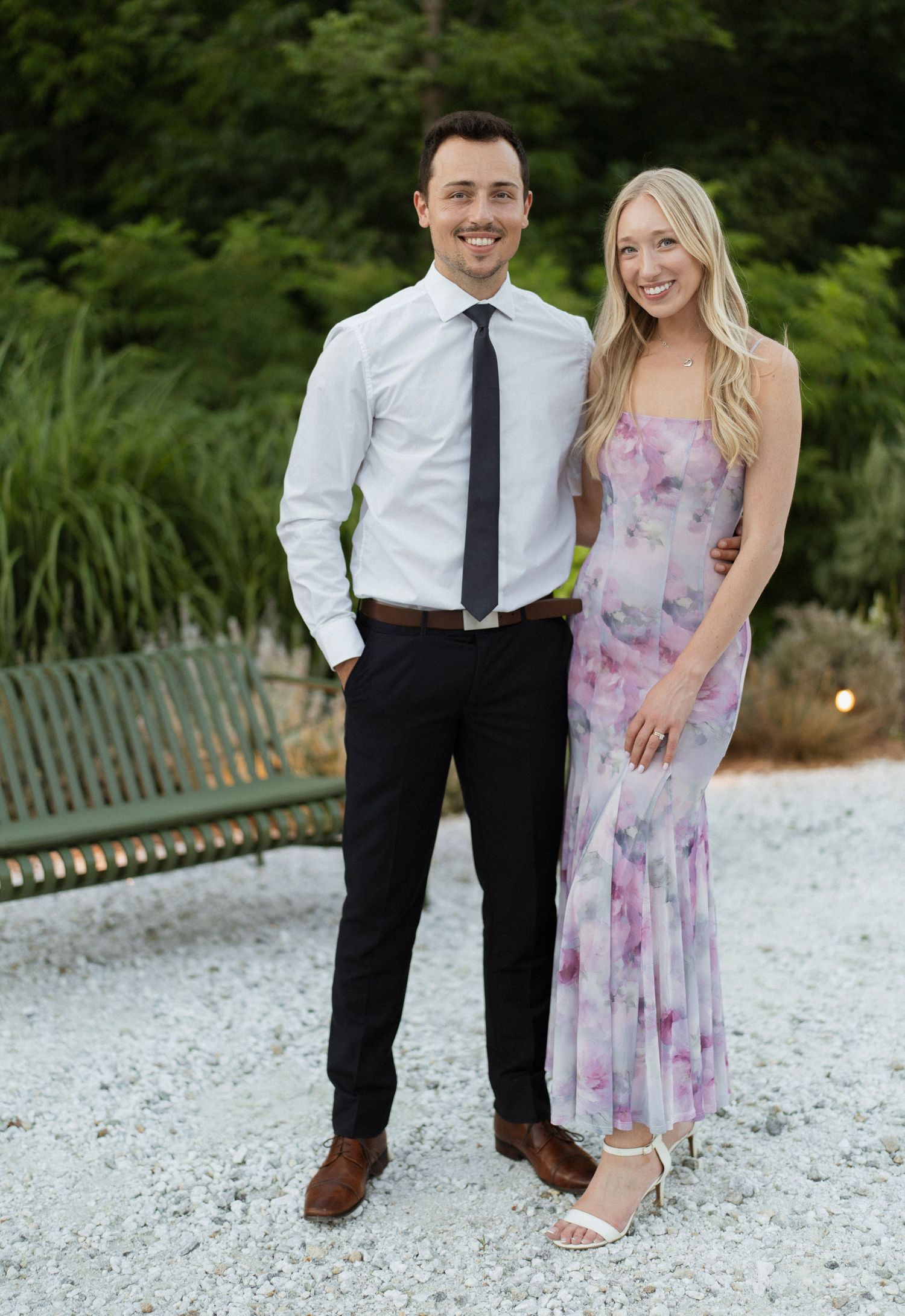 Portrait of wedding guests.