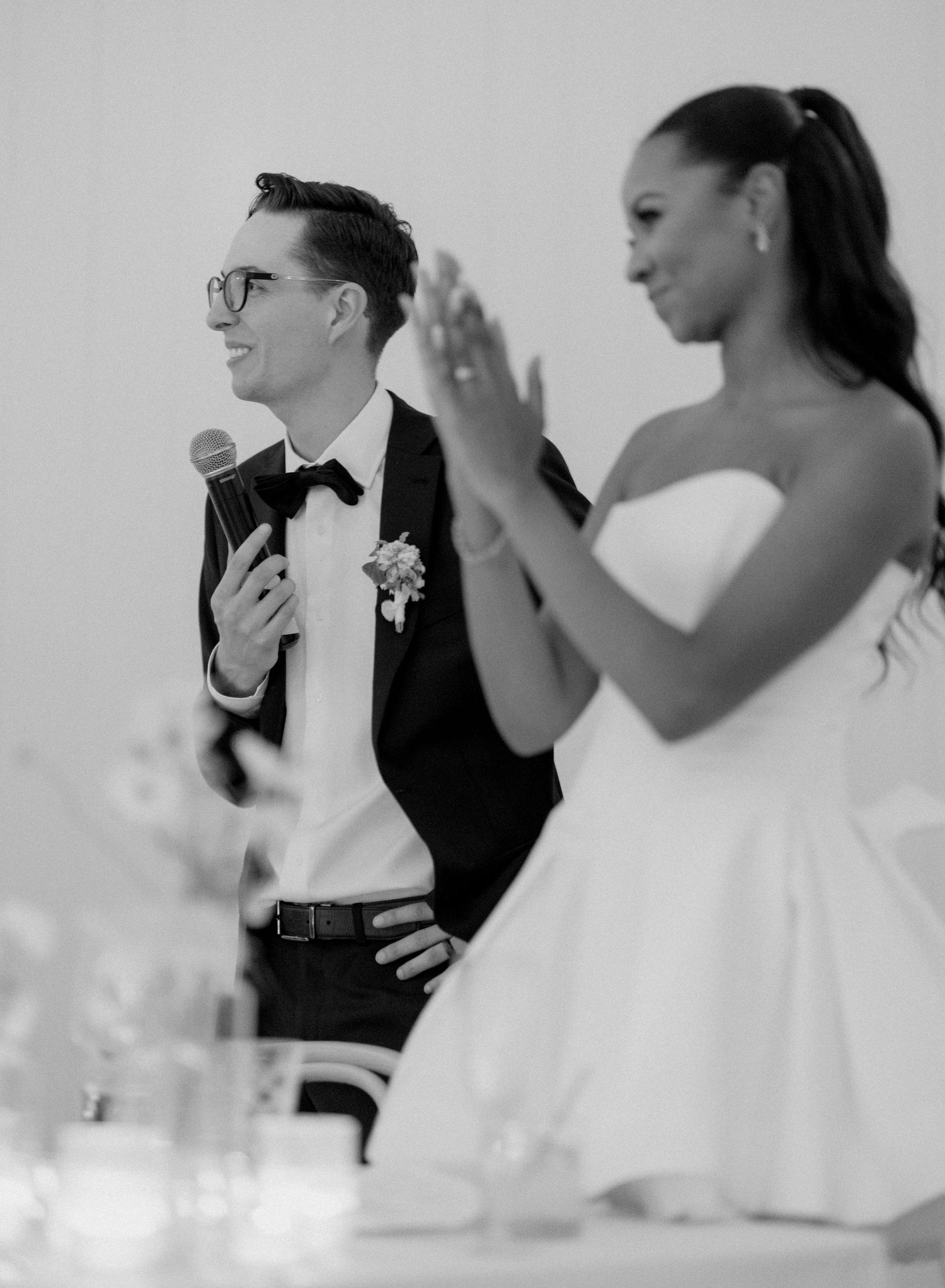Bride & groom portrait.