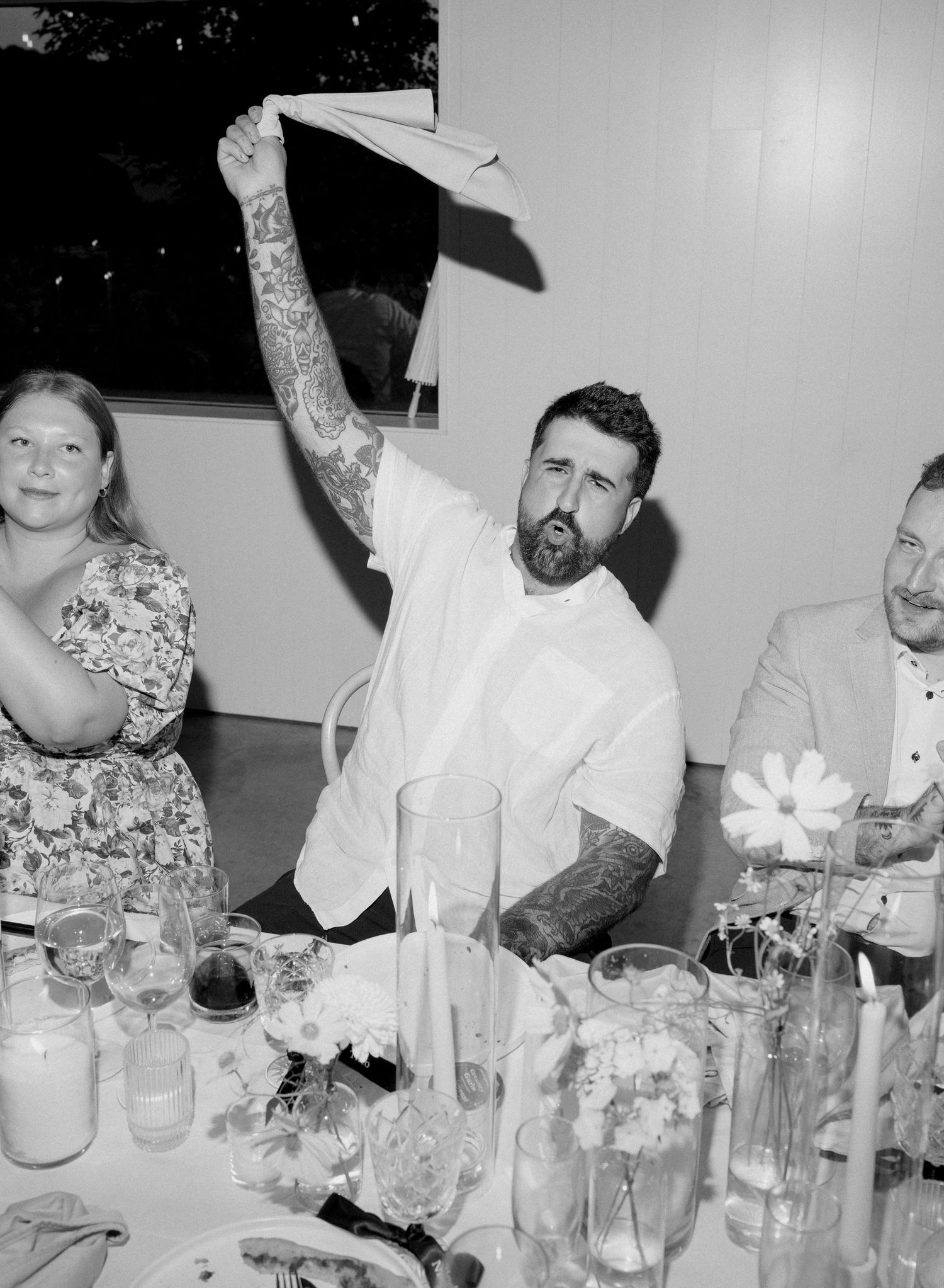 Wedding reception party.