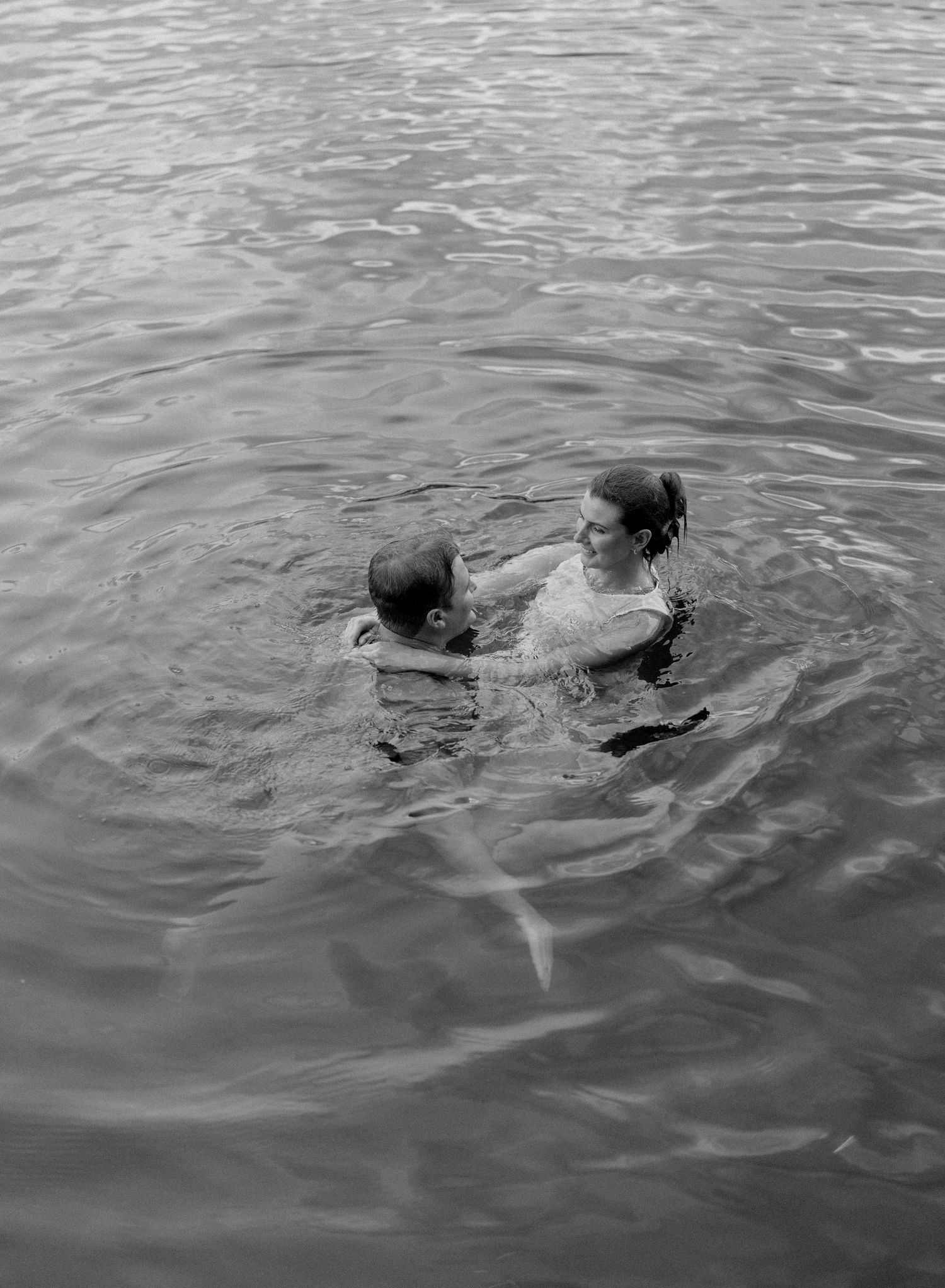 Couple's engagement photo.