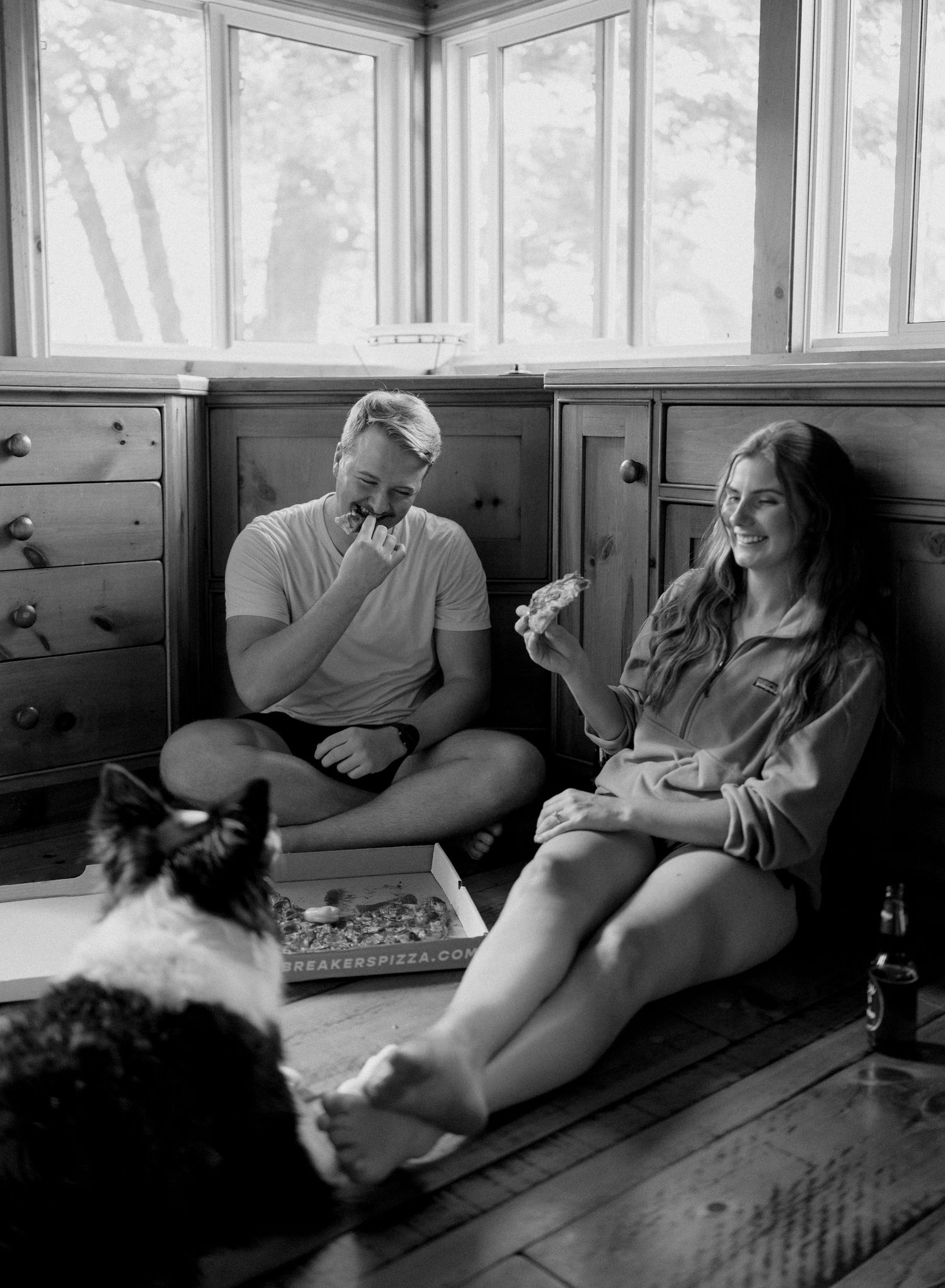 Couple's engagement photo.