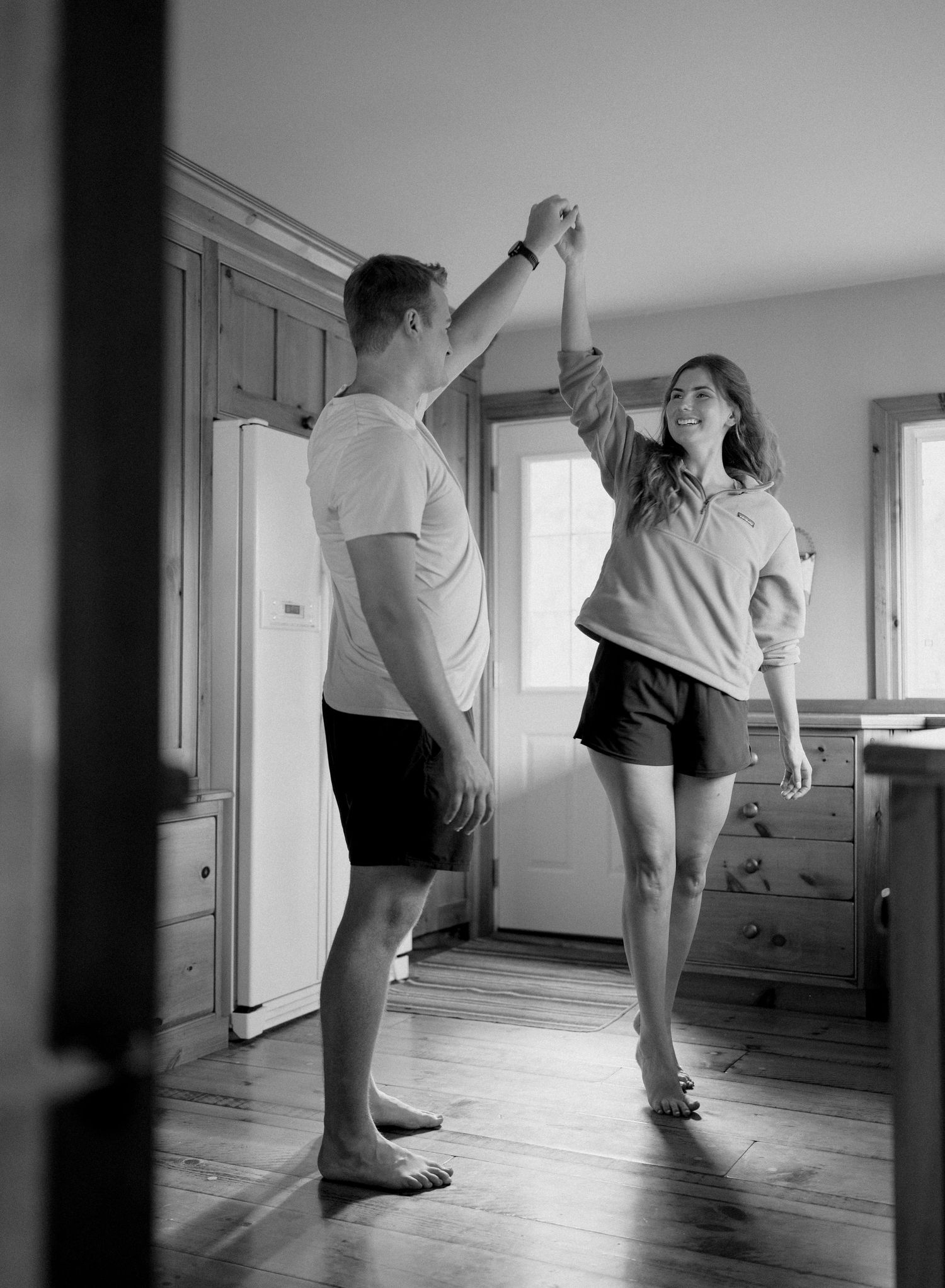 Couple's engagement photo.