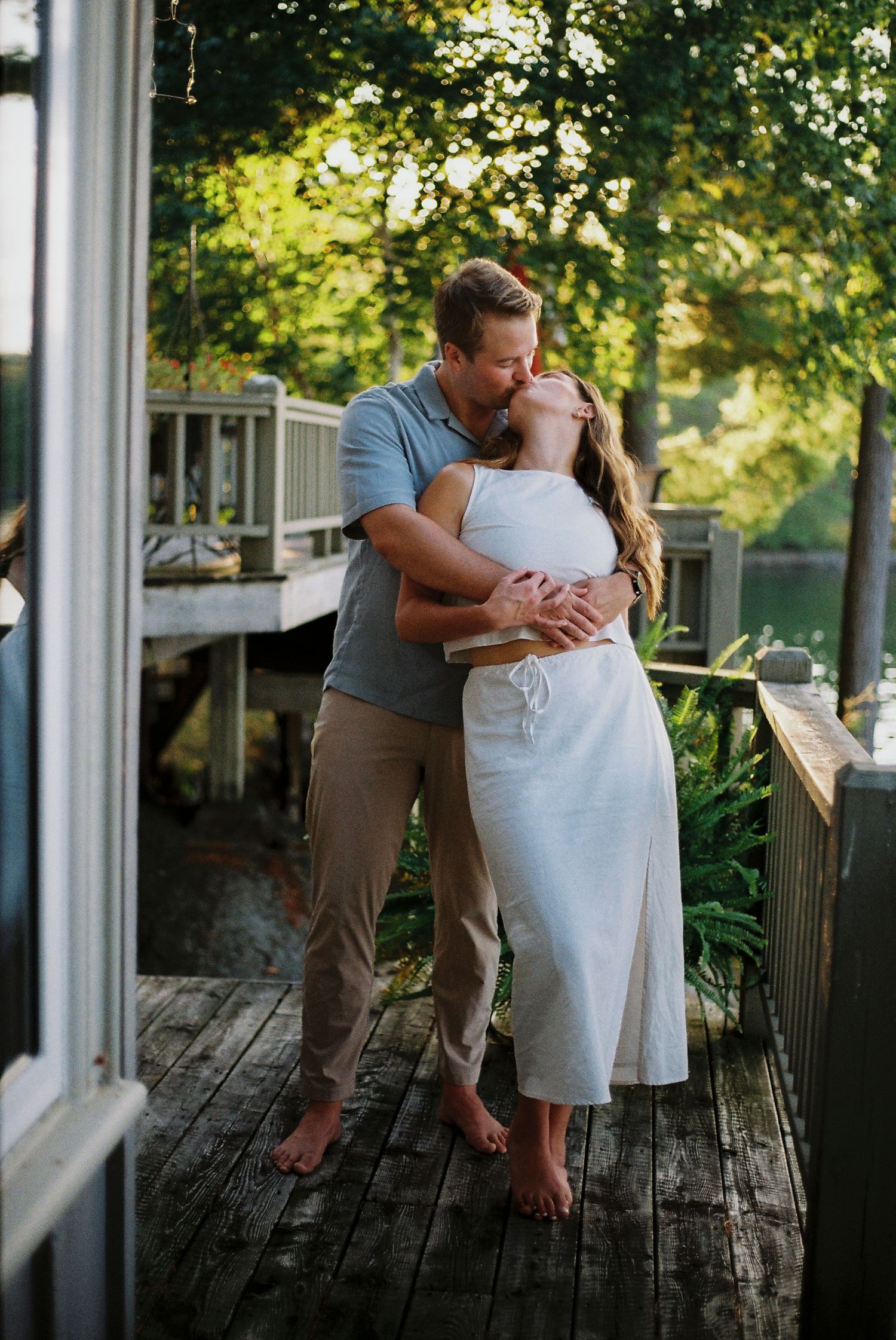 Couple's engagement photo.