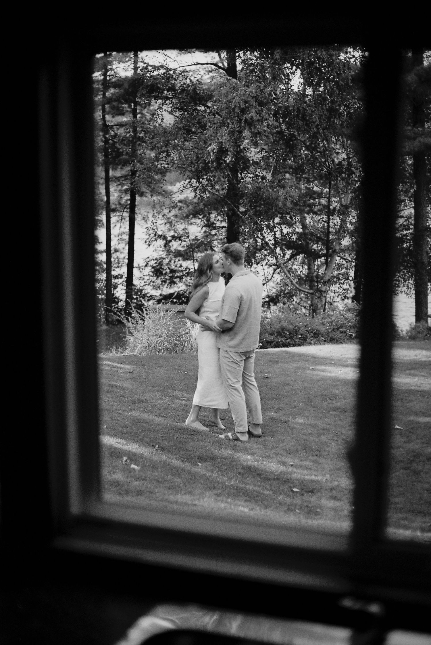 Couple's engagement photo.