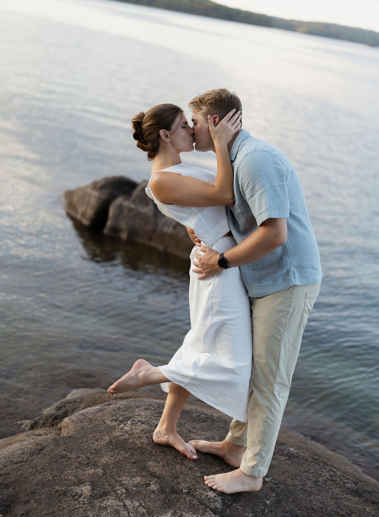 Couple's engagement photo.
