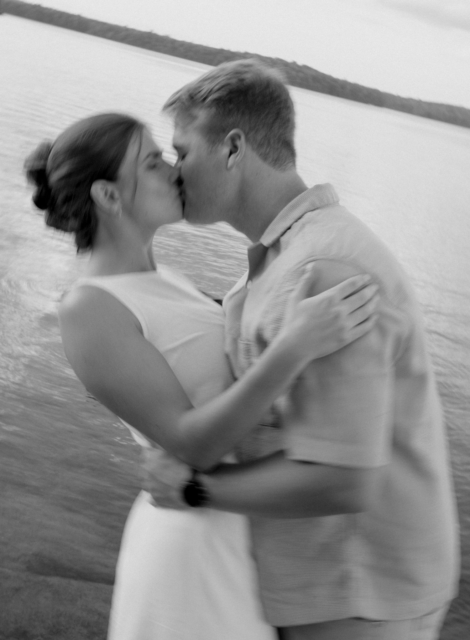 Couple's engagement photo.