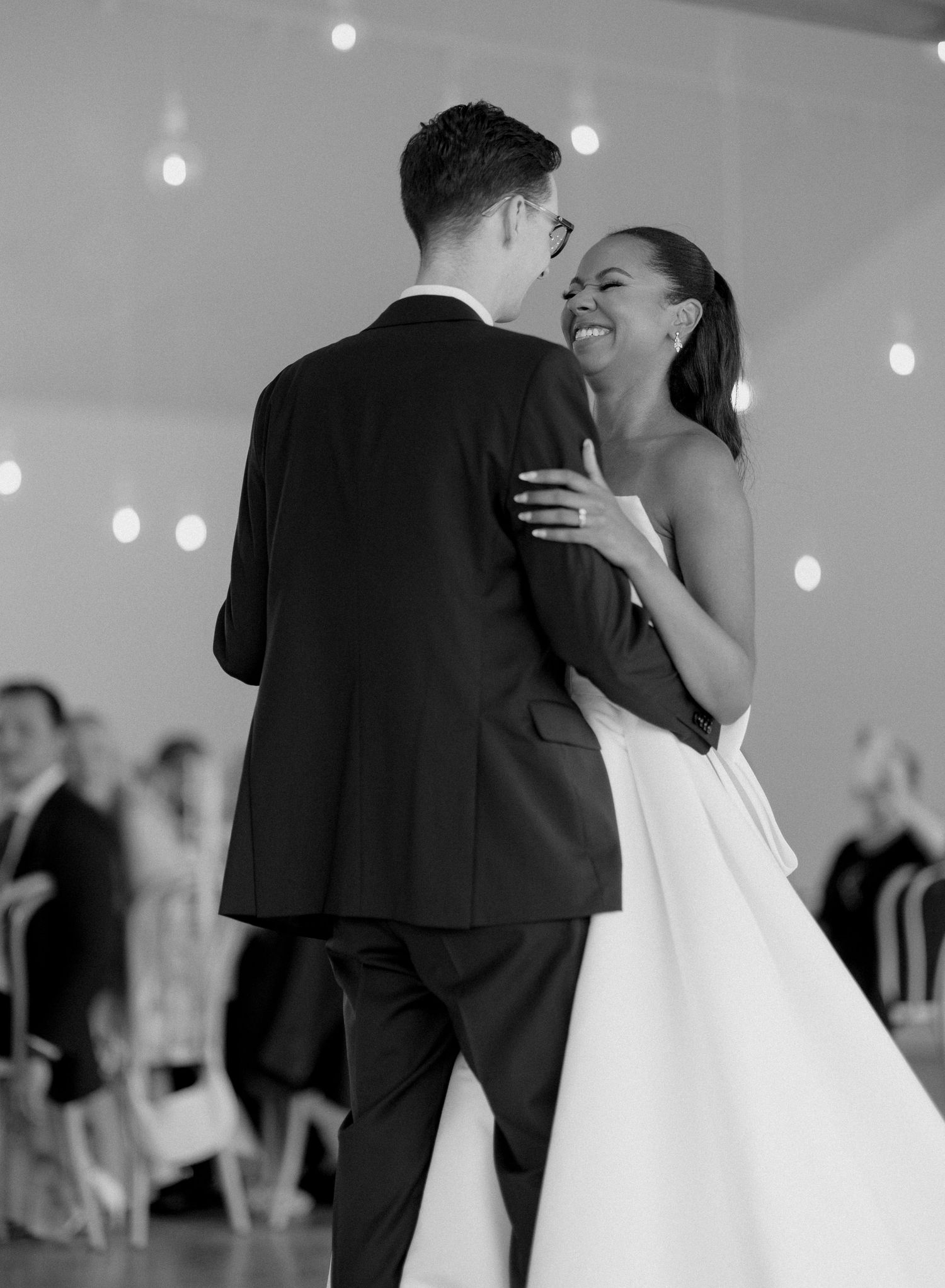 Bride & groom portrait.