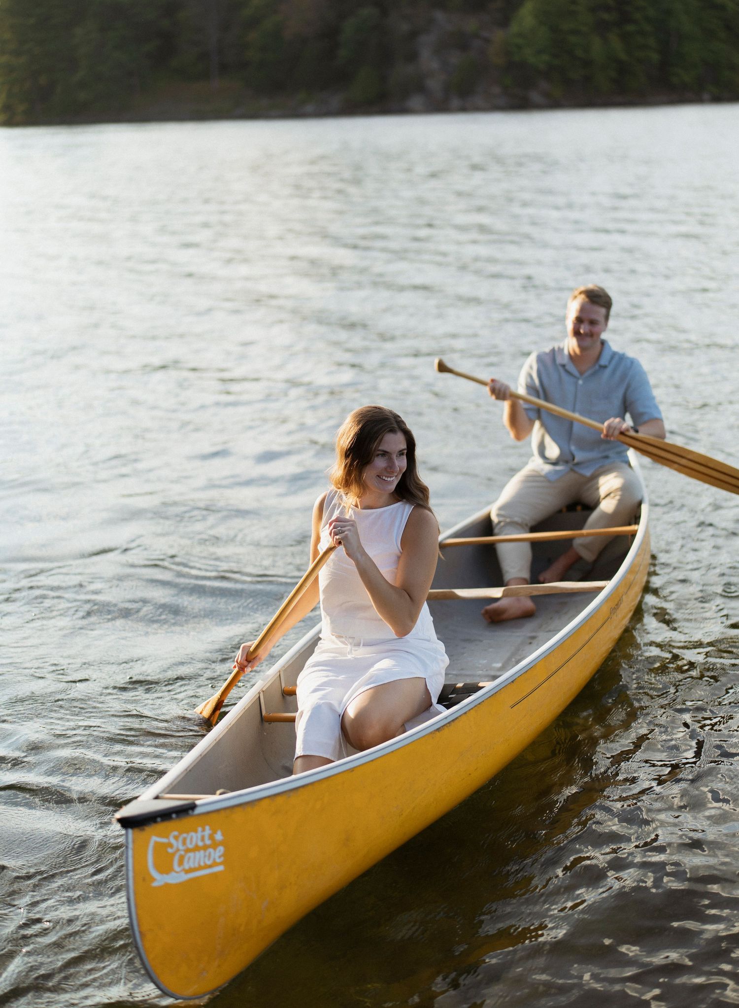 Couple's engagement photo.