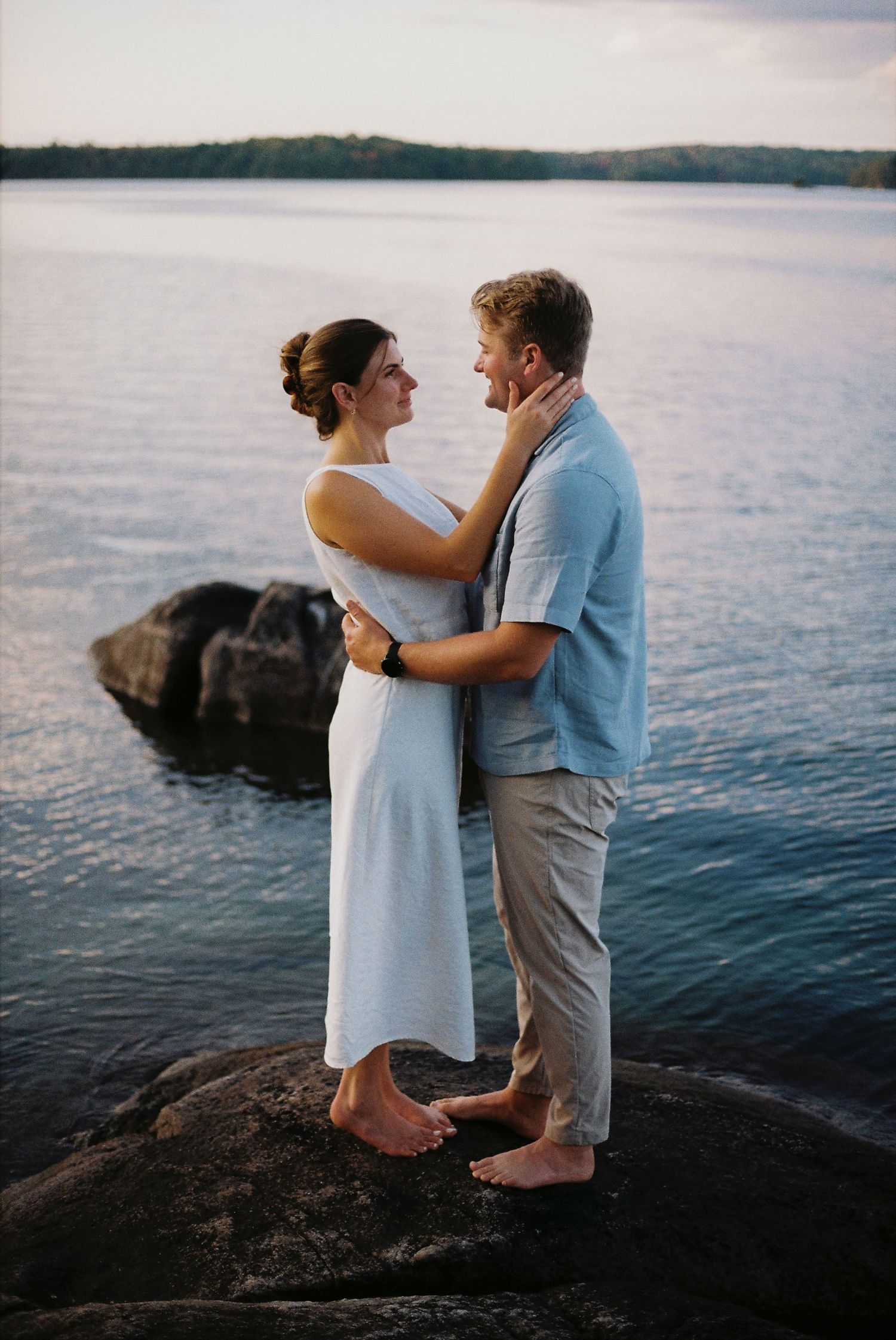 Couple's engagement photo.