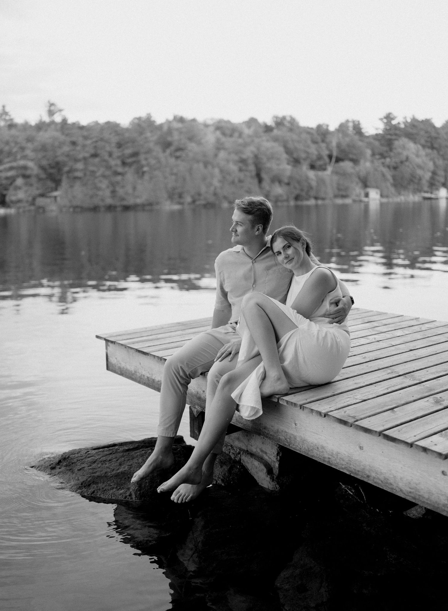 Couple's engagement photo.