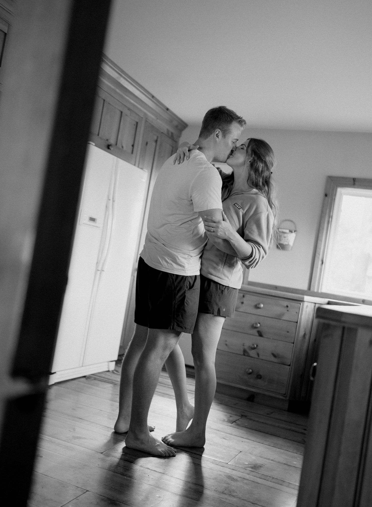 Couple's engagement photo.
