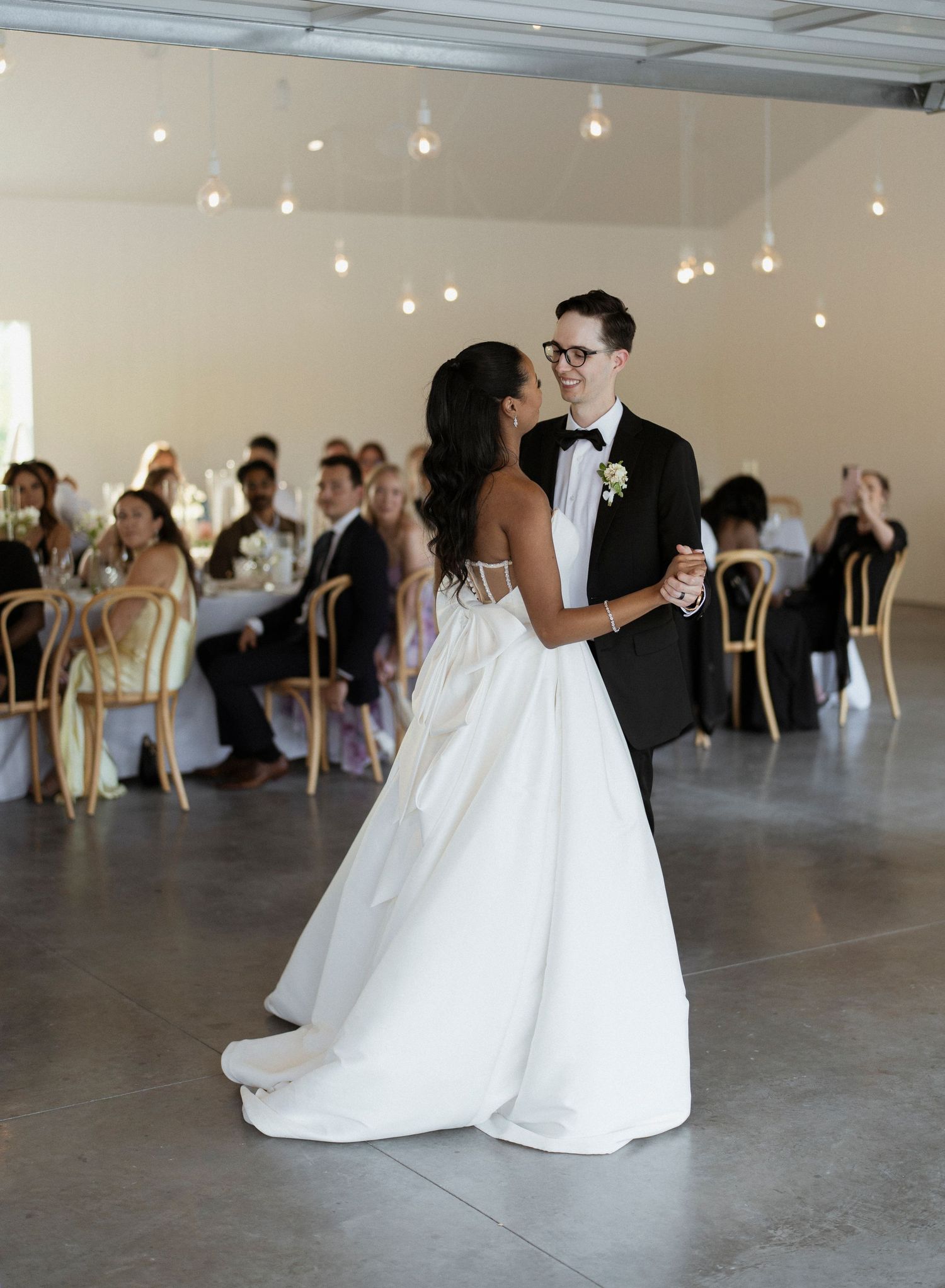Bride & groom portrait.