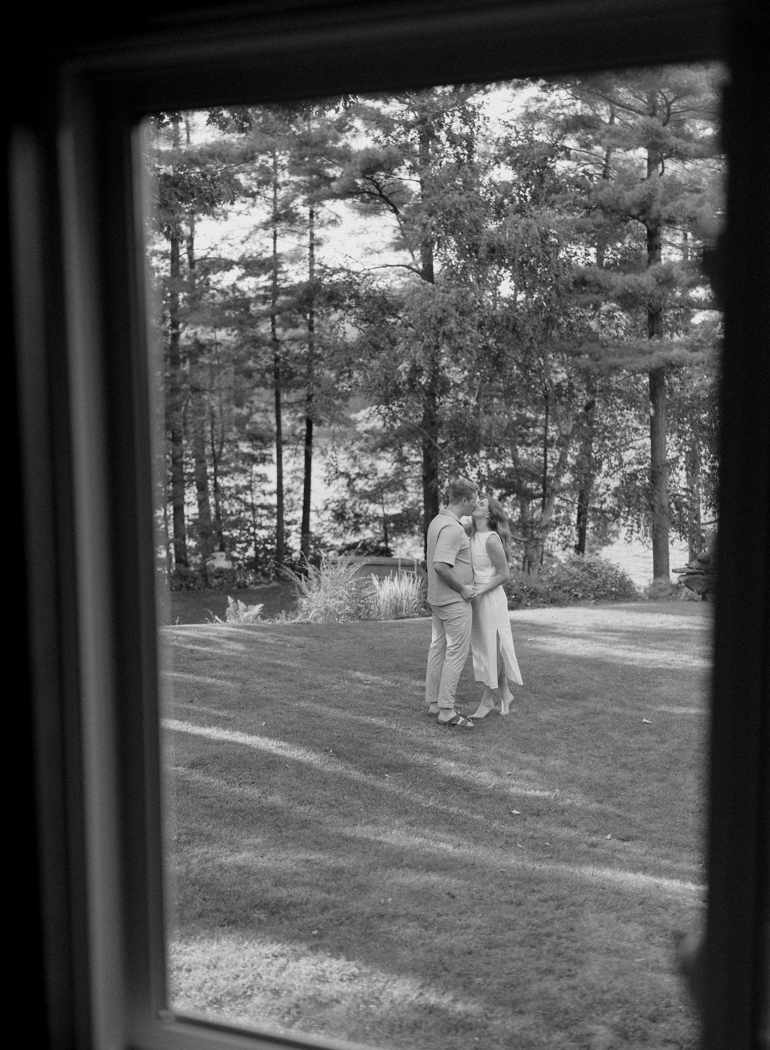 Couple's engagement photo.