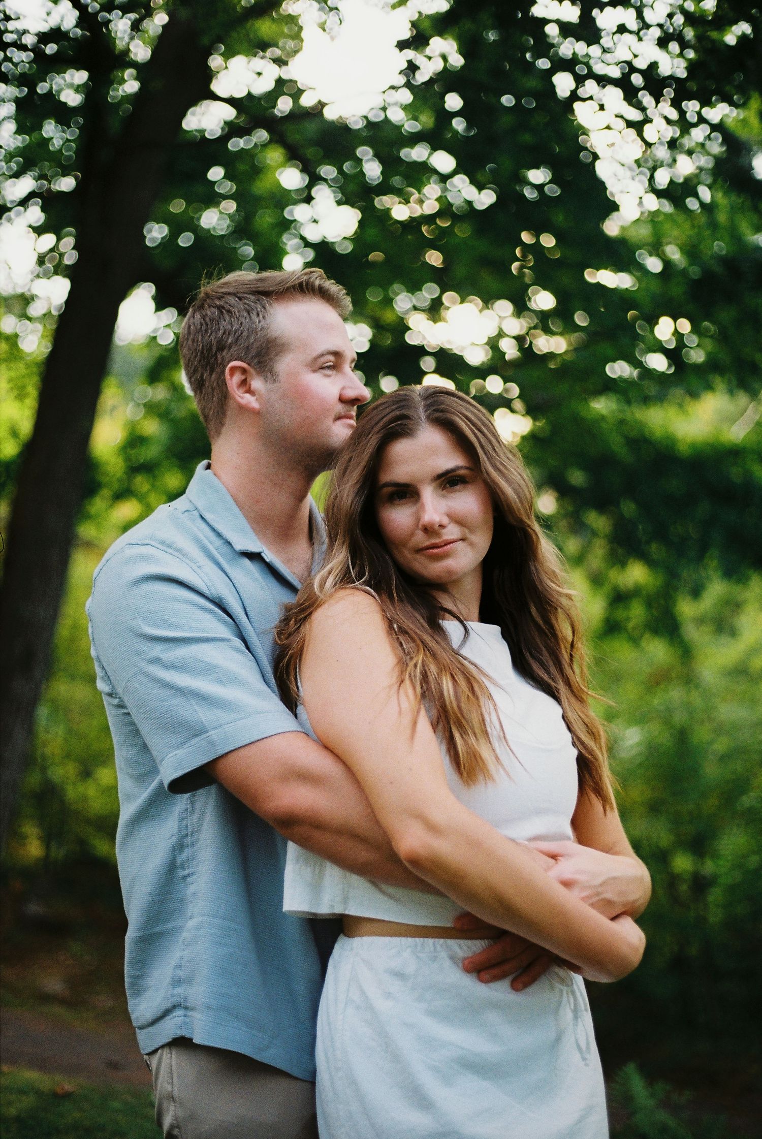 Couple's engagement photo.