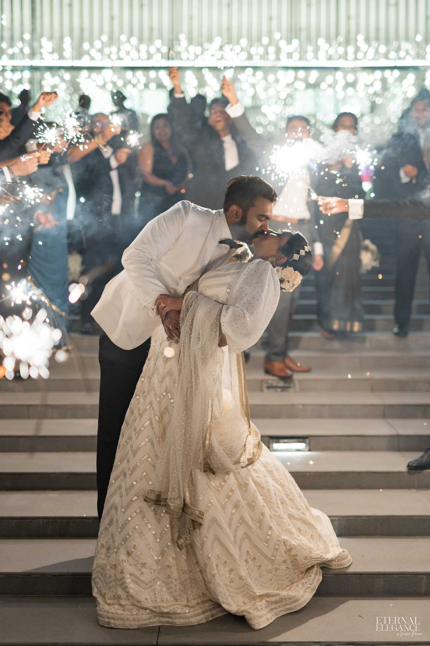 Candid destination wedding moment between bride and groom in Sri Lanka Natural wedding moments captured in Sri Lanka wedding photography