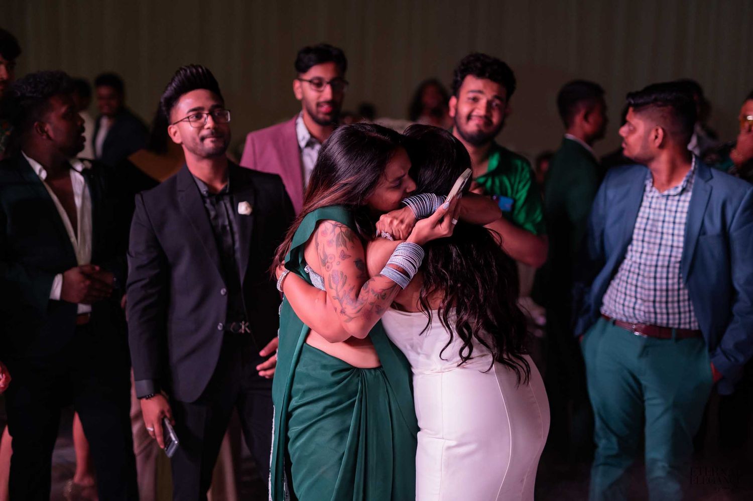 Candid destination wedding moment between bride and groom in Sri Lanka Natural wedding moments captured in Sri Lanka wedding photography