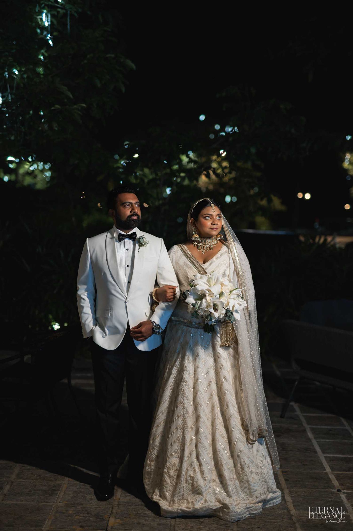 Candid destination wedding moment between bride and groom in Sri Lanka Natural wedding moments captured in Sri Lanka wedding photography