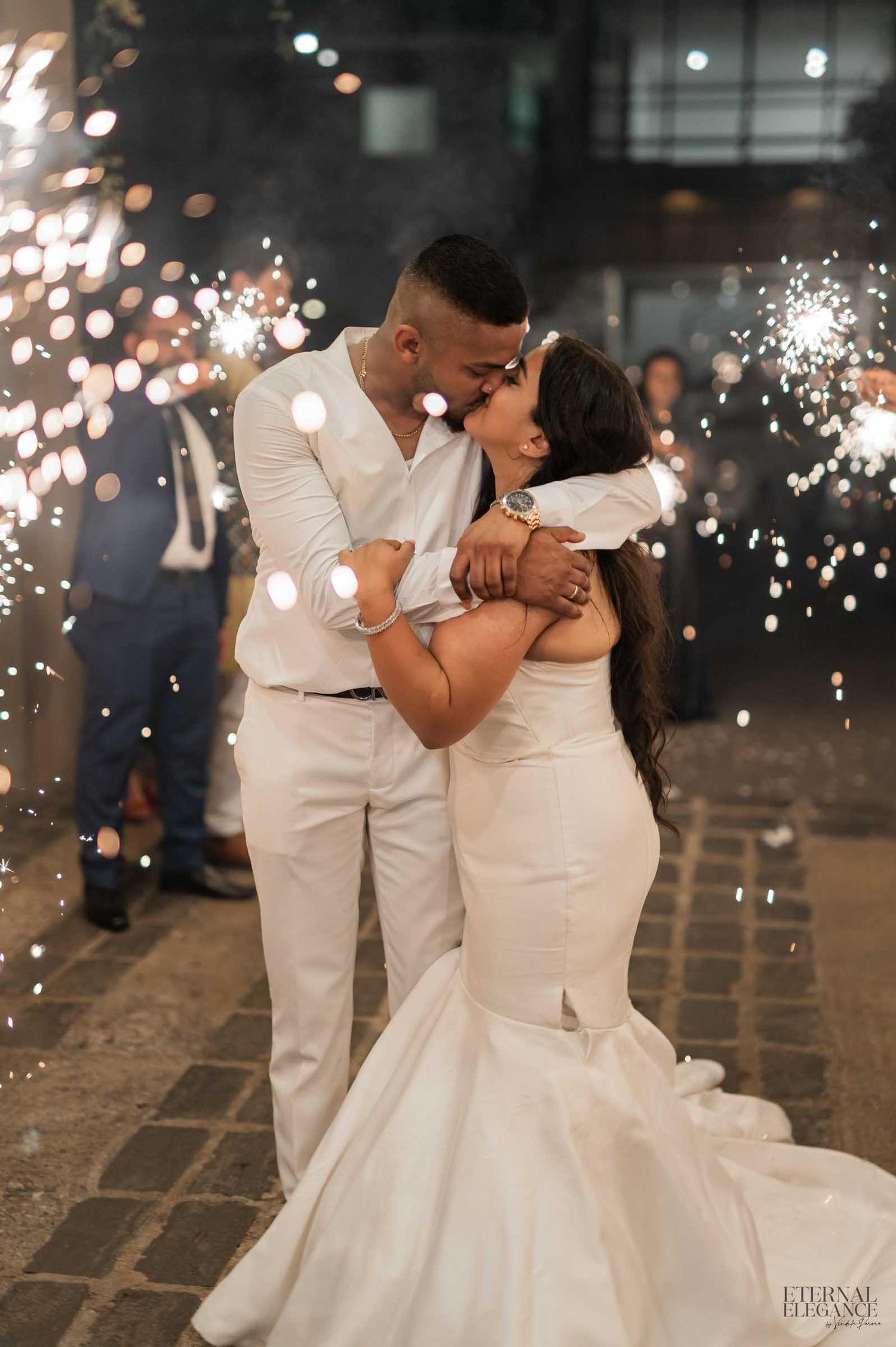 Candid destination wedding moment between bride and groom in Sri Lanka Natural wedding moments captured in Sri Lanka wedding photography