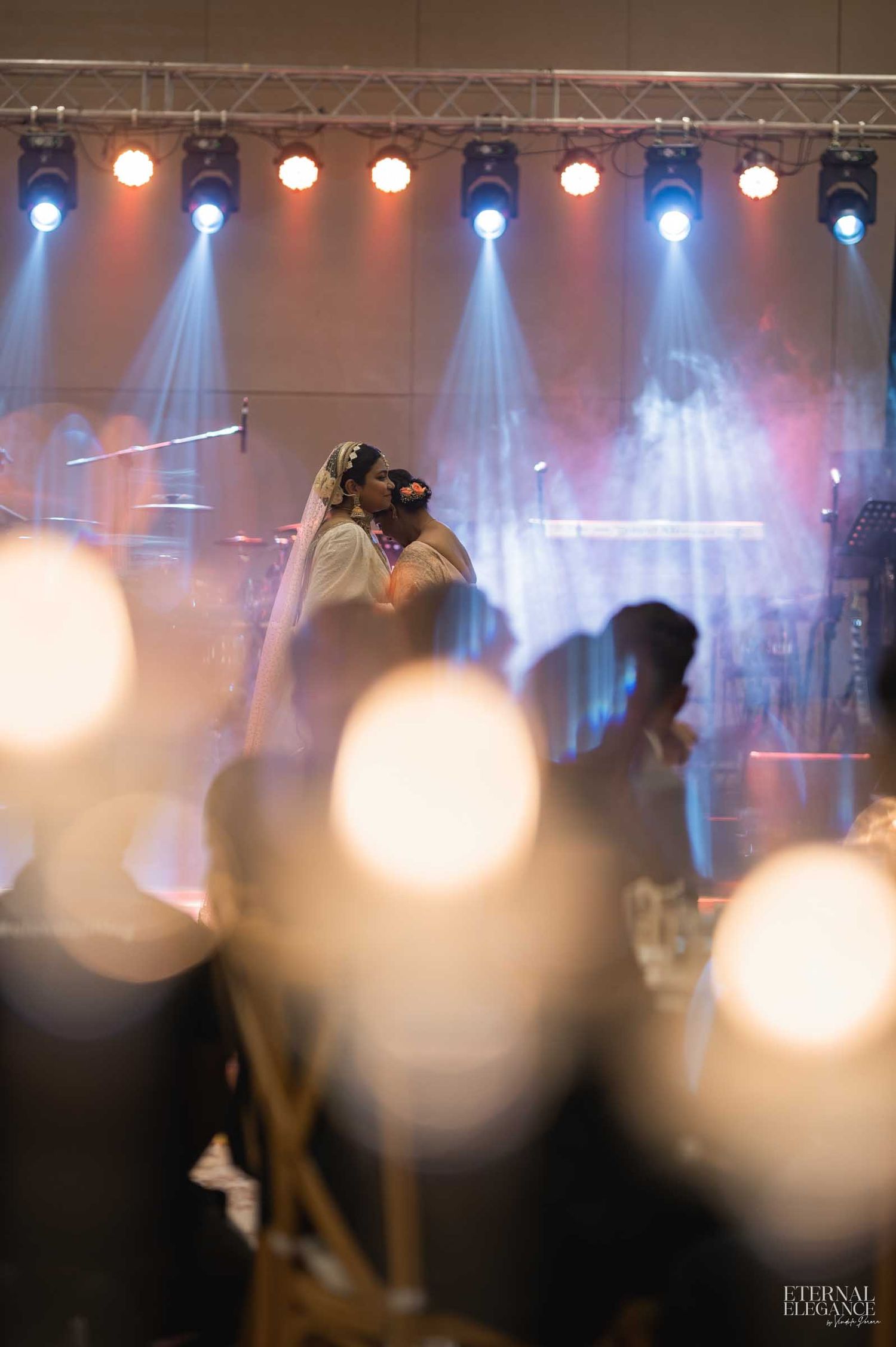 Candid destination wedding moment between bride and groom in Sri Lanka Natural wedding moments captured in Sri Lanka wedding photography