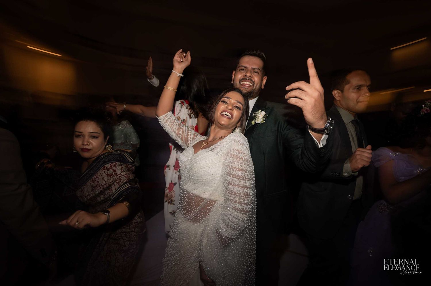 Candid destination wedding moment between bride and groom Natural wedding moments captured in Sri Lanka wedding photography