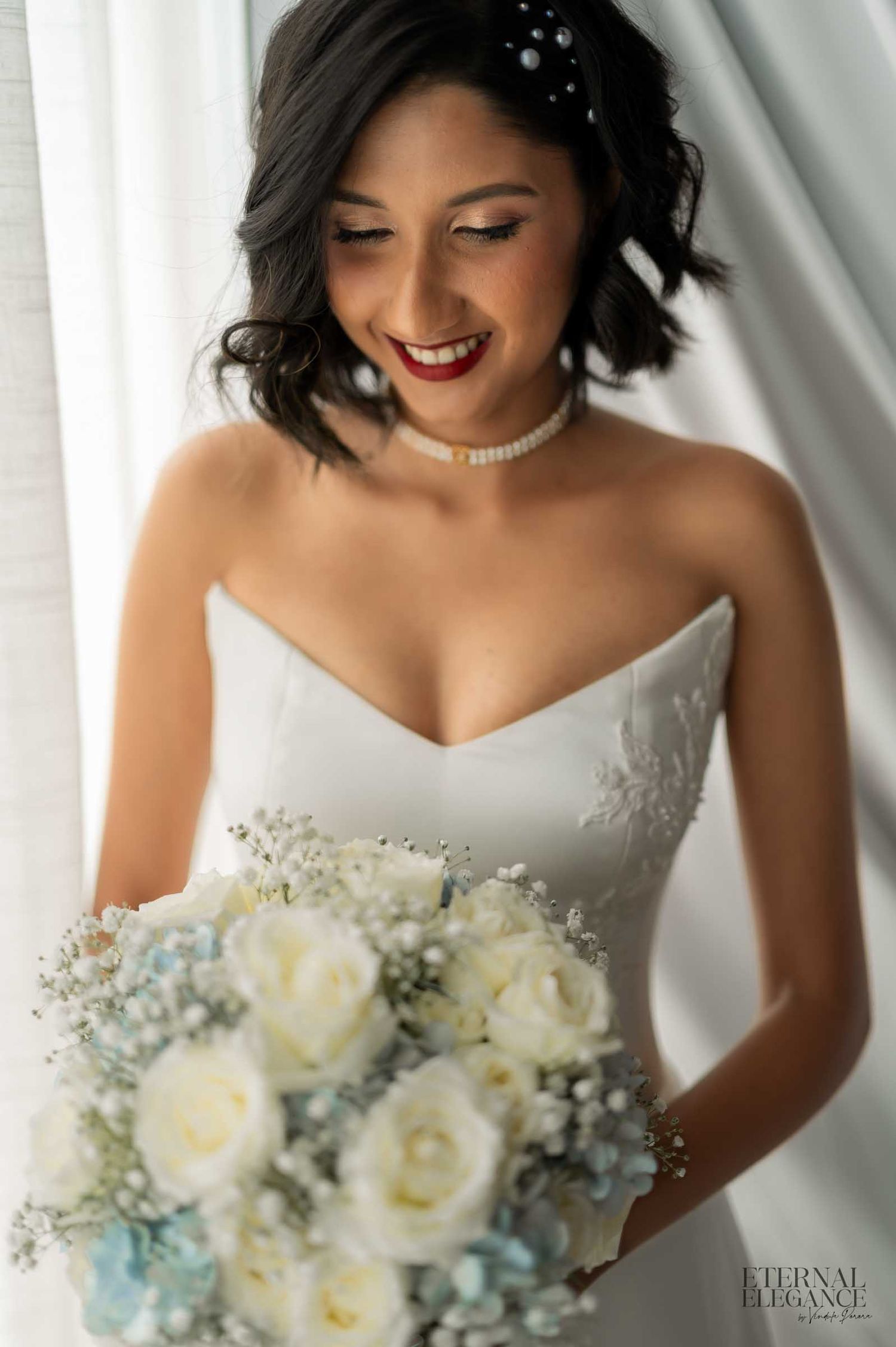 Candid destination wedding Elegant bridal portrait Natural wedding moments captured in Sri Lanka wedding photography