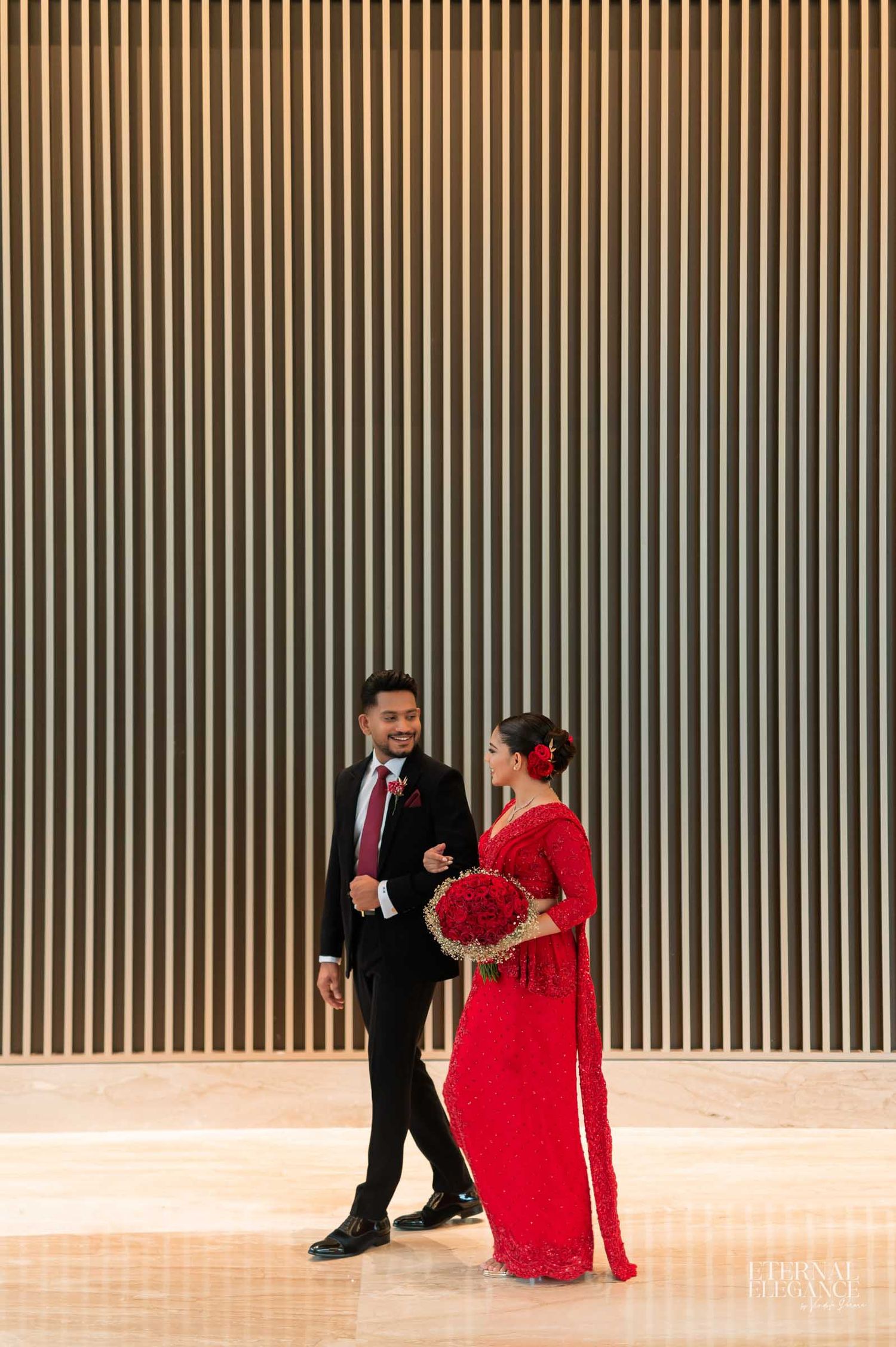 Candid wedding moment portrait between bride and groom Natural wedding moments captured in Sri Lanka