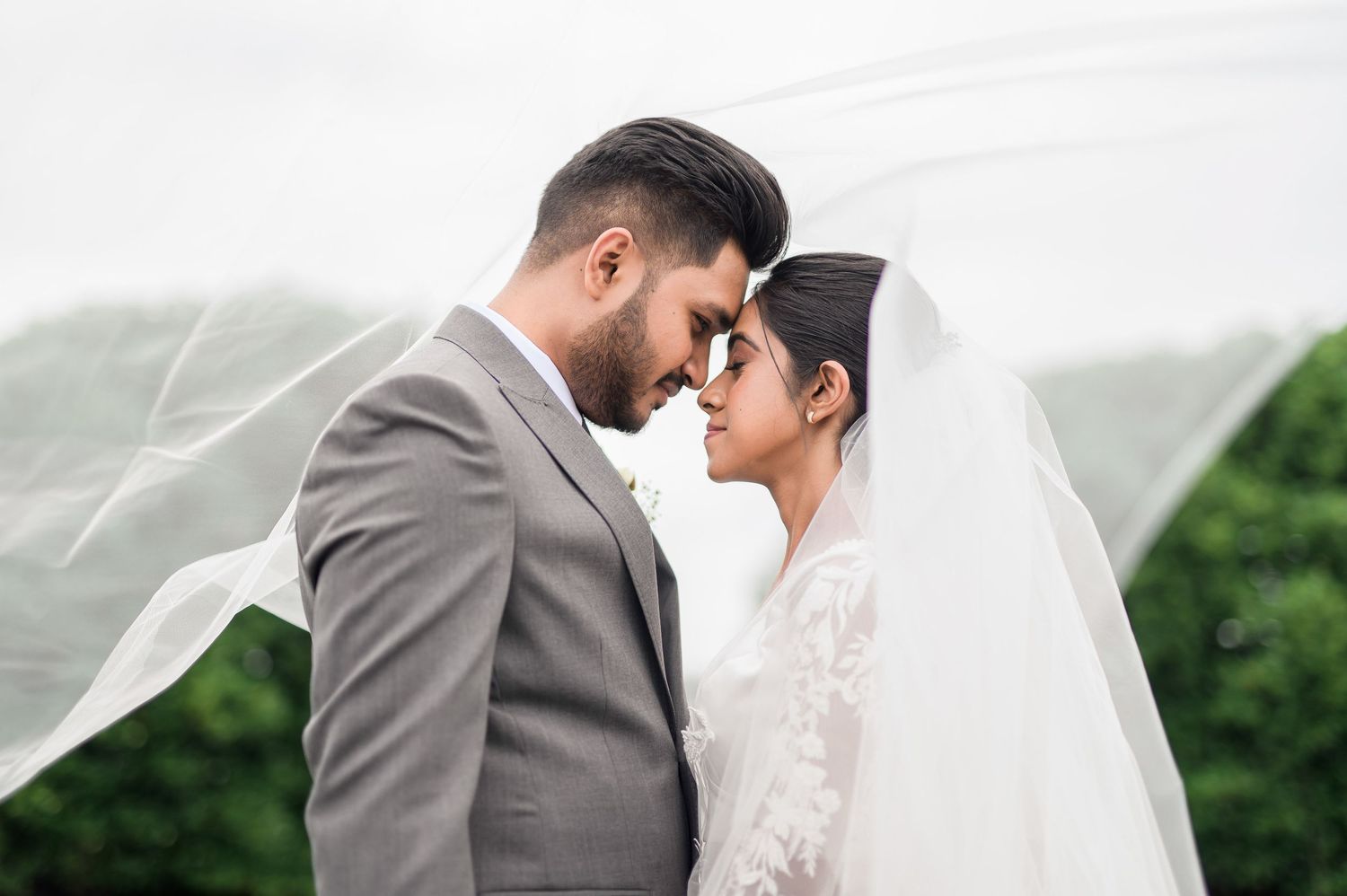 Candid destination wedding moment between bride and groom Natural wedding moments captured in Sri Lanka wedding photography