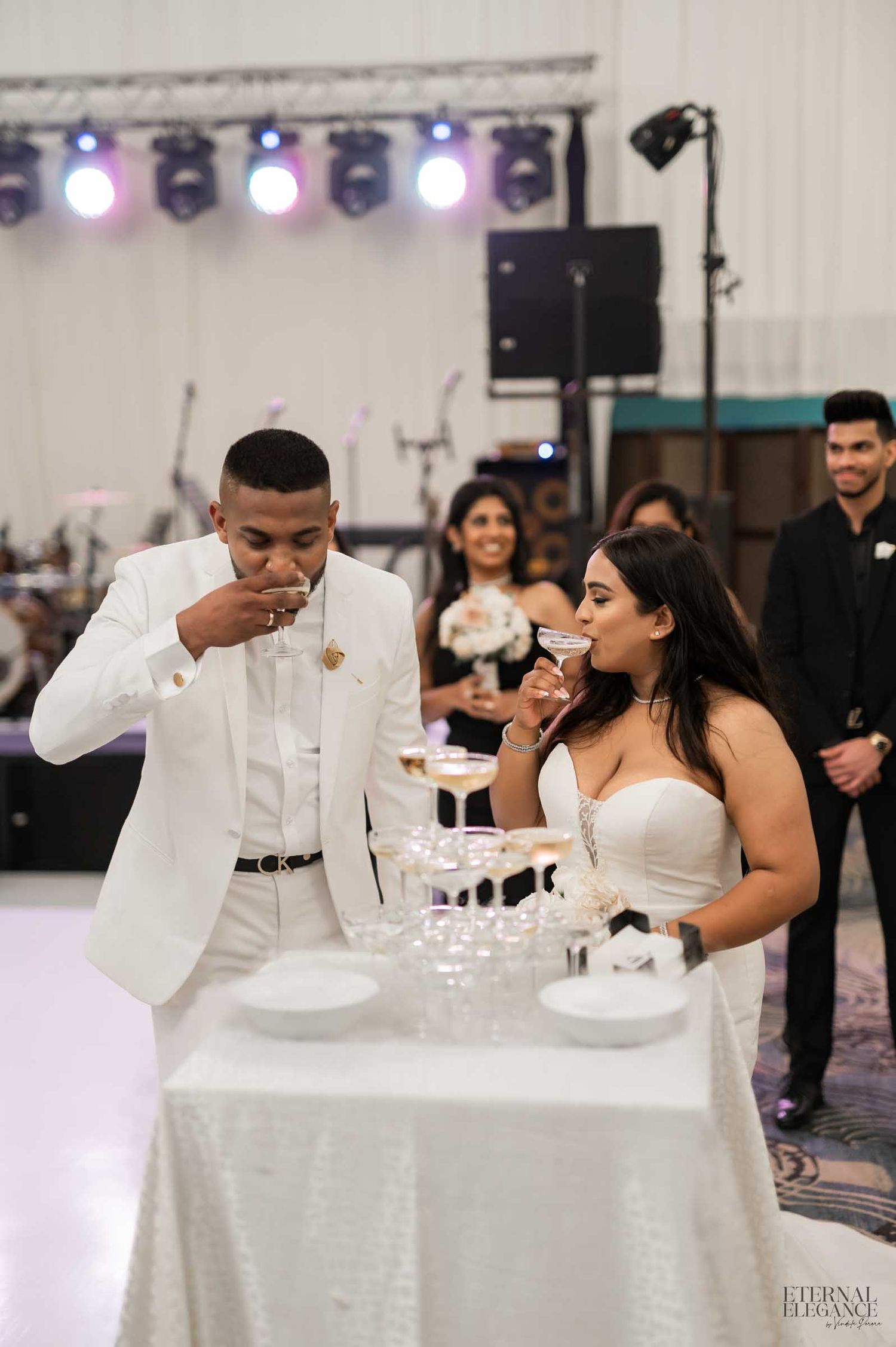 Candid destination wedding moment between bride and groom in Sri Lanka Natural wedding moments captured in Sri Lanka wedding photography
