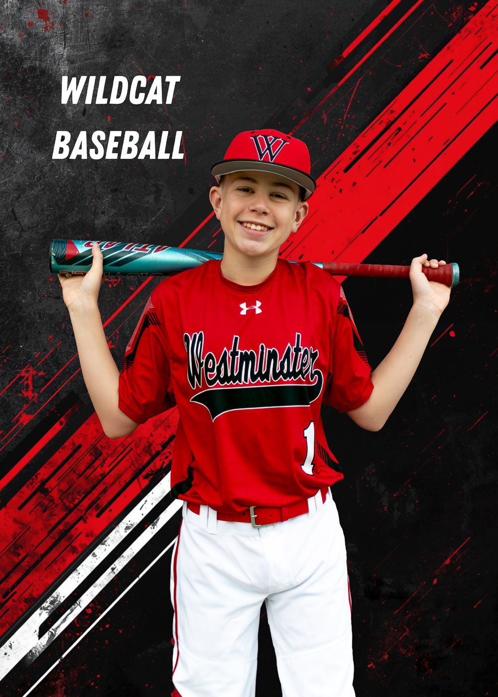Custom Designed, Stylized Individual Portraits for Sports Youth Activities.  Senior Sports Photos.  Senior Activity Photos.  Travel Teams.