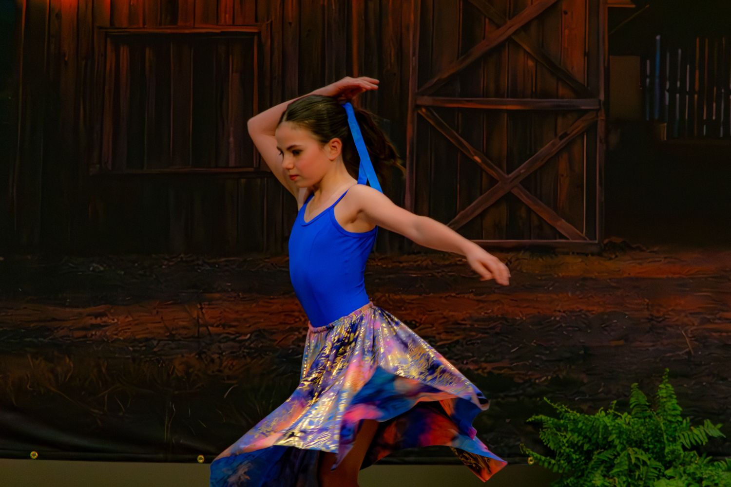 Modern Dancer Sports Action Shot