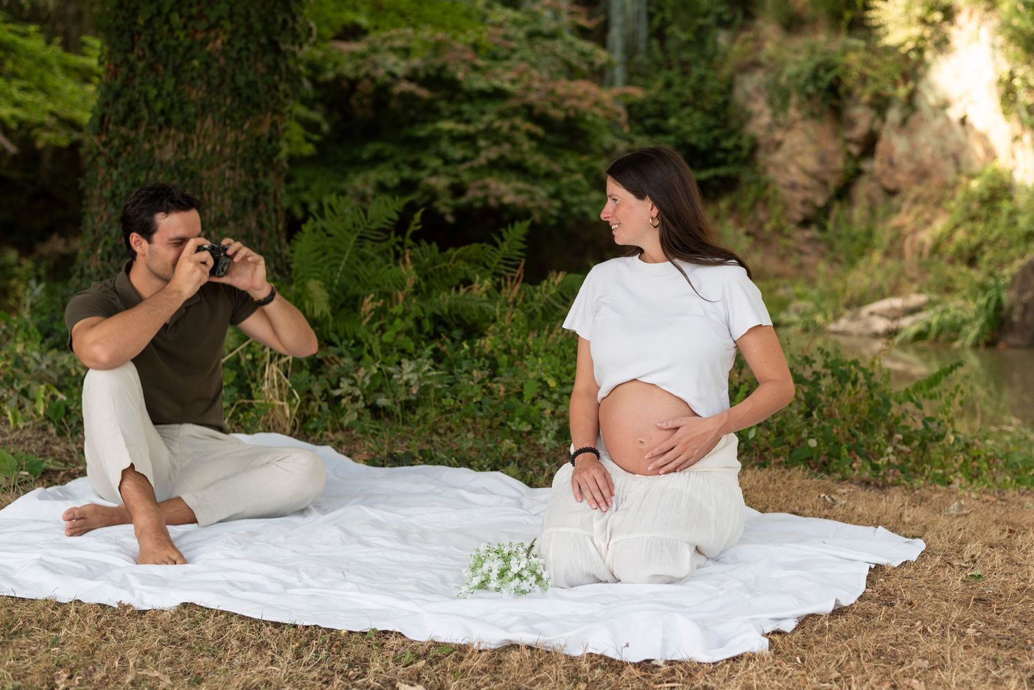 Séance photo grossesse à Nantes