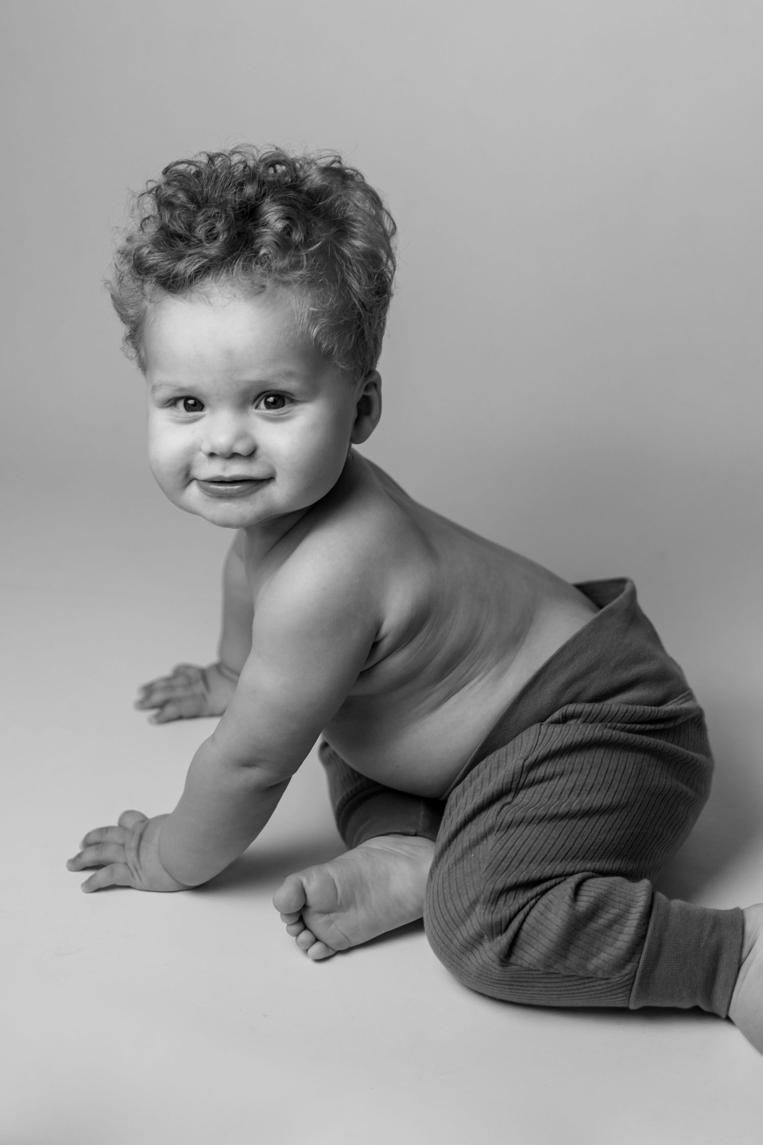 Séance photo bébé au studio