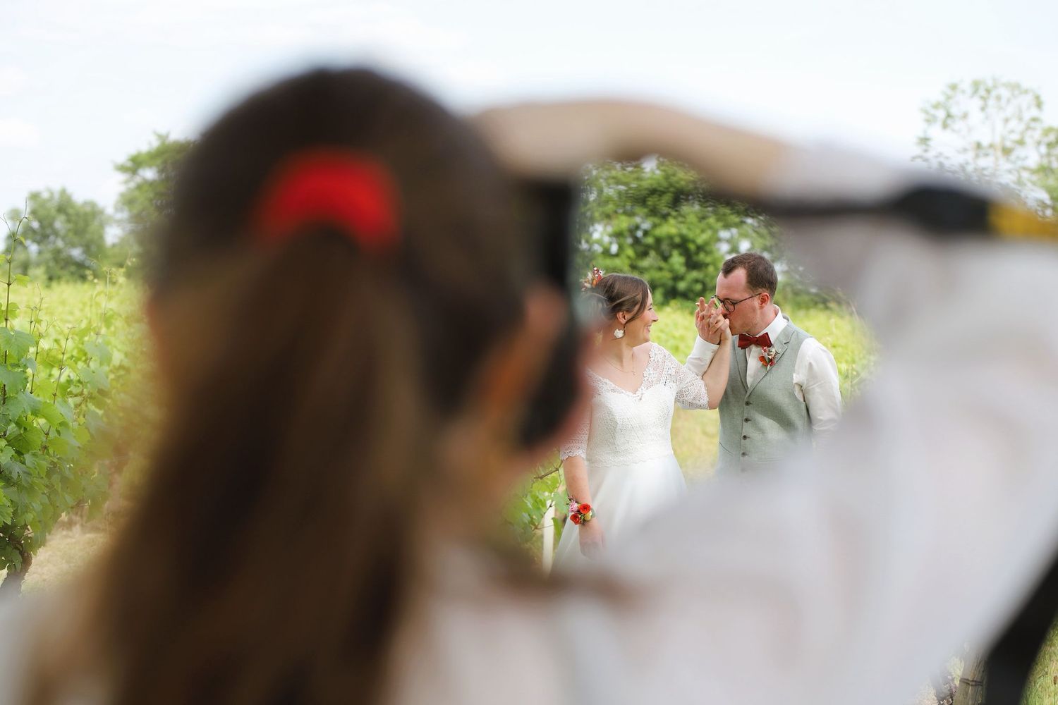 Mariage constance & Alexis dans le vignole nantais